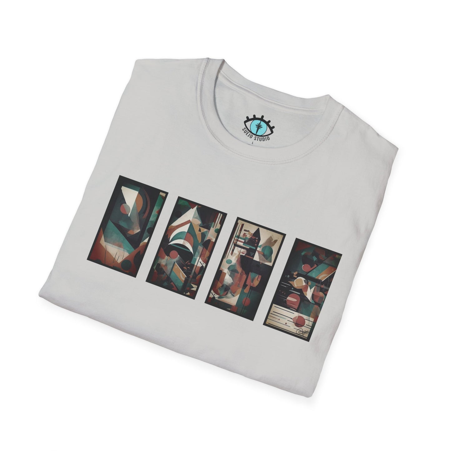 “Cityscape” Abstract Art - Unisex T-Shirt