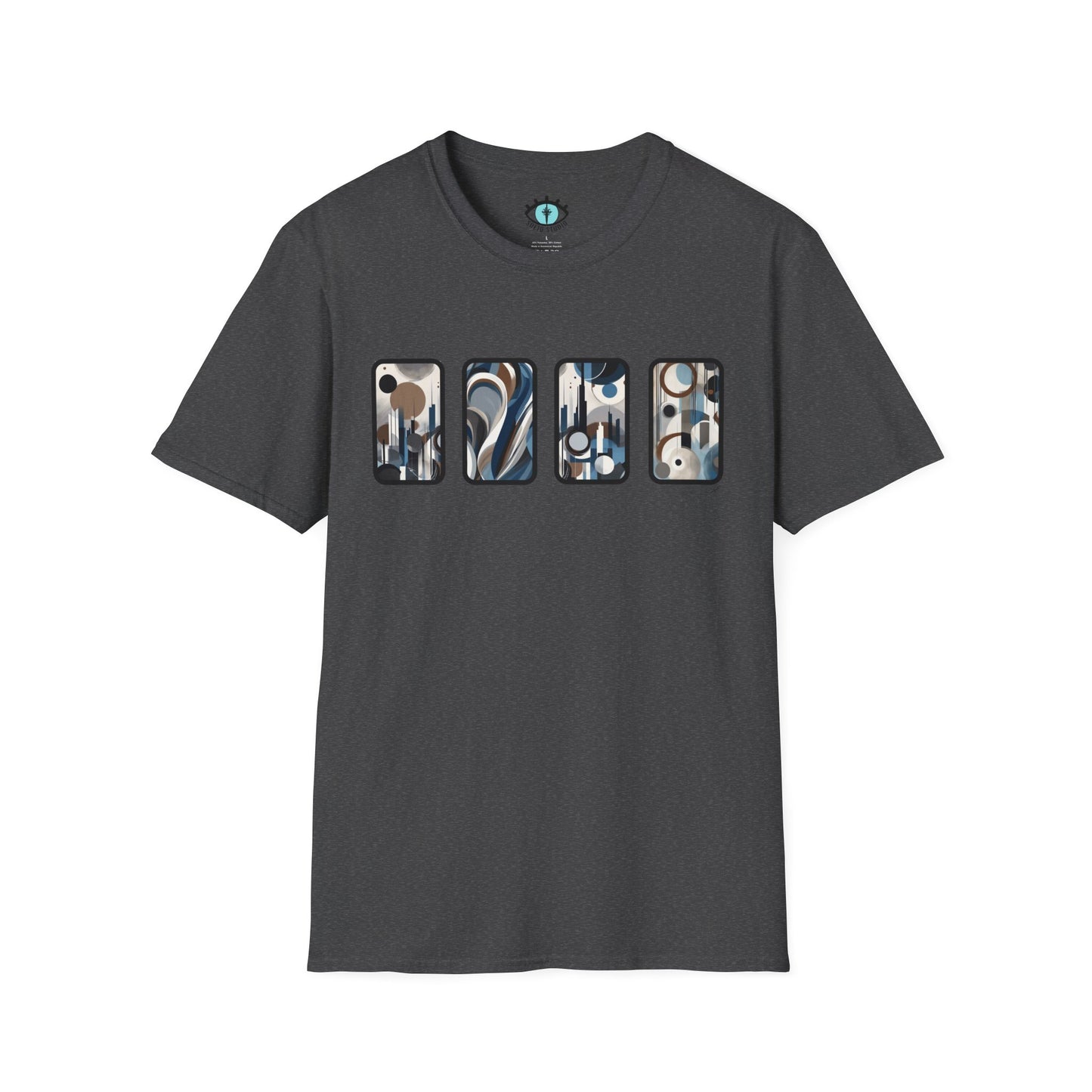 “Skyline” Abstract Art - Unisex T-Shirt