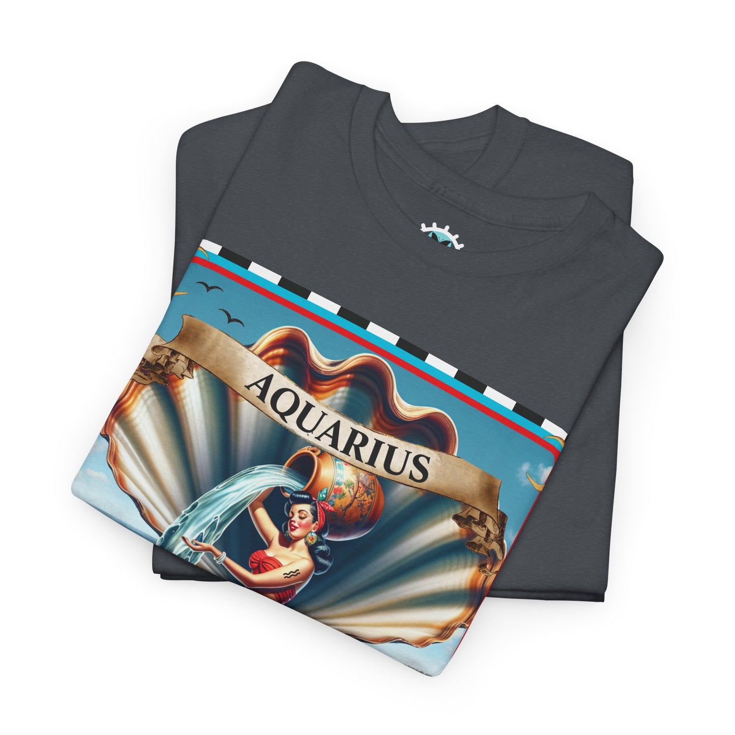 Aquarius - Unisex Cotton T-Shirt