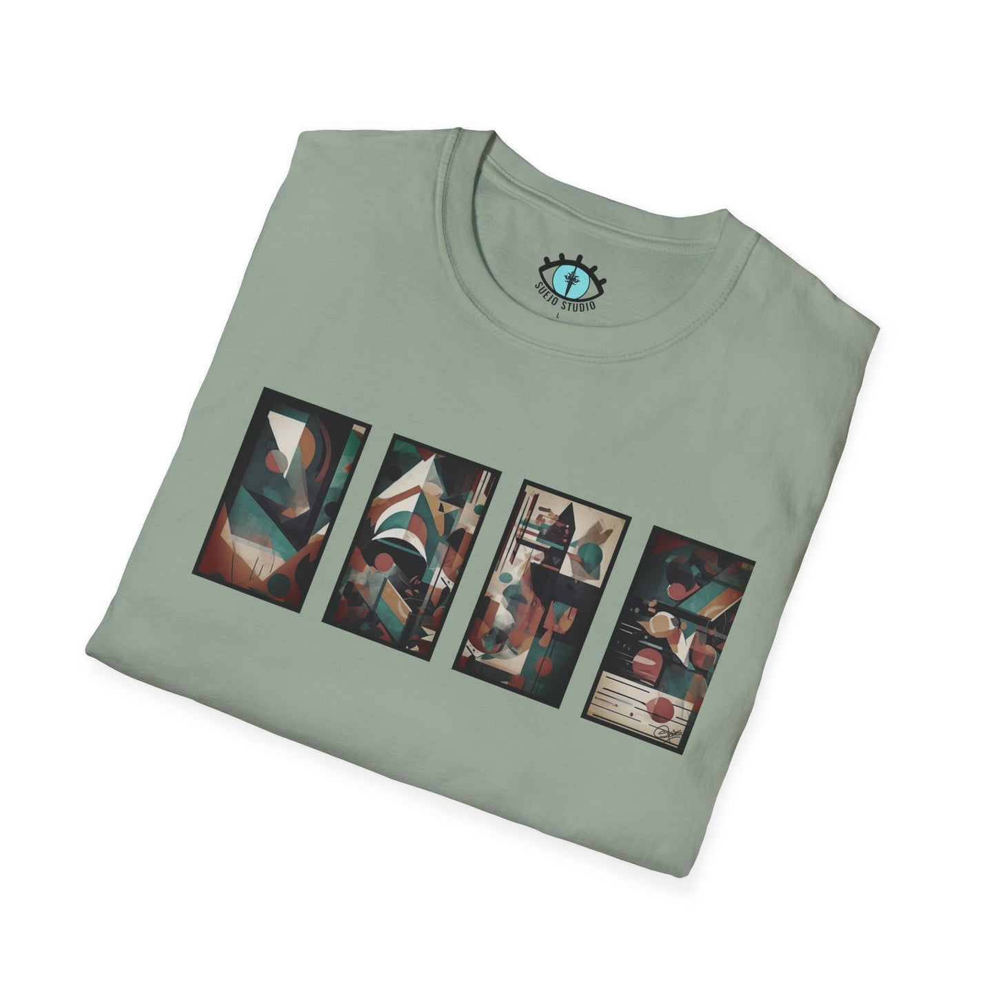 “Cityscape” Abstract Art - Unisex T-Shirt