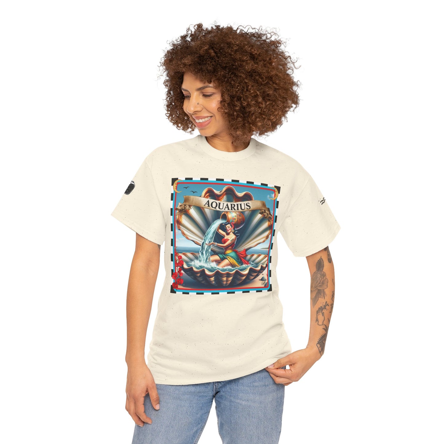 Aquarius - Unisex Cotton T-Shirt