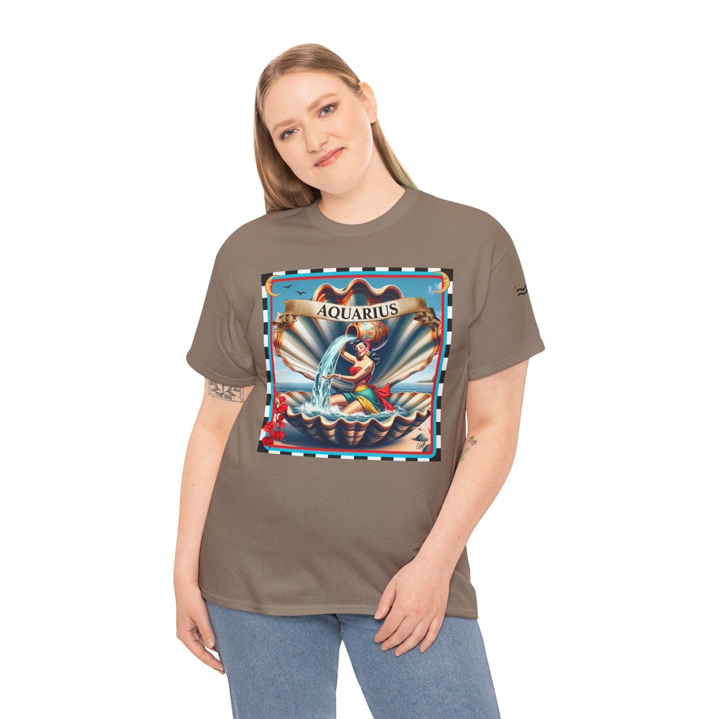 Aquarius - Unisex Cotton T-Shirt