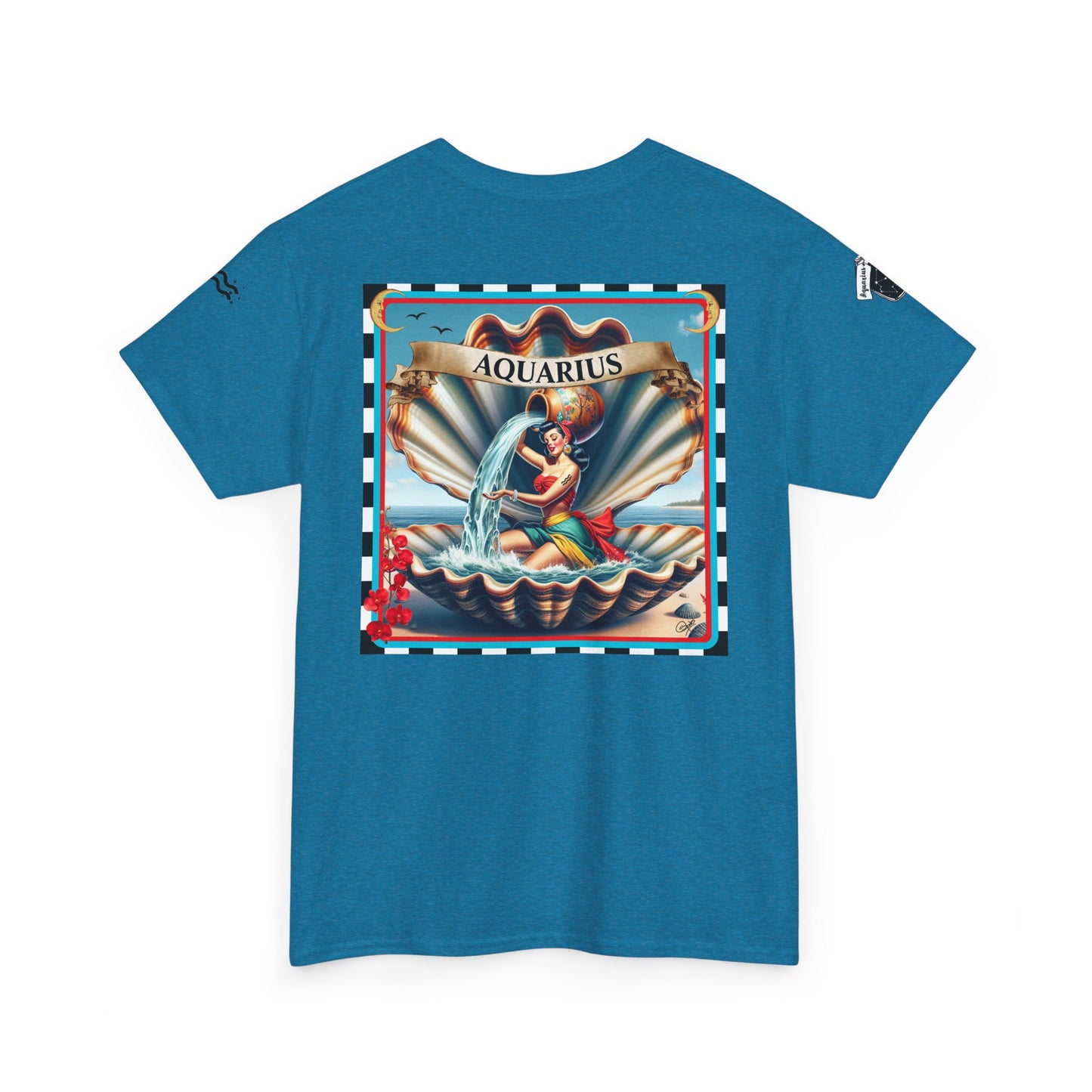 Aquarius - Unisex Cotton T-Shirt