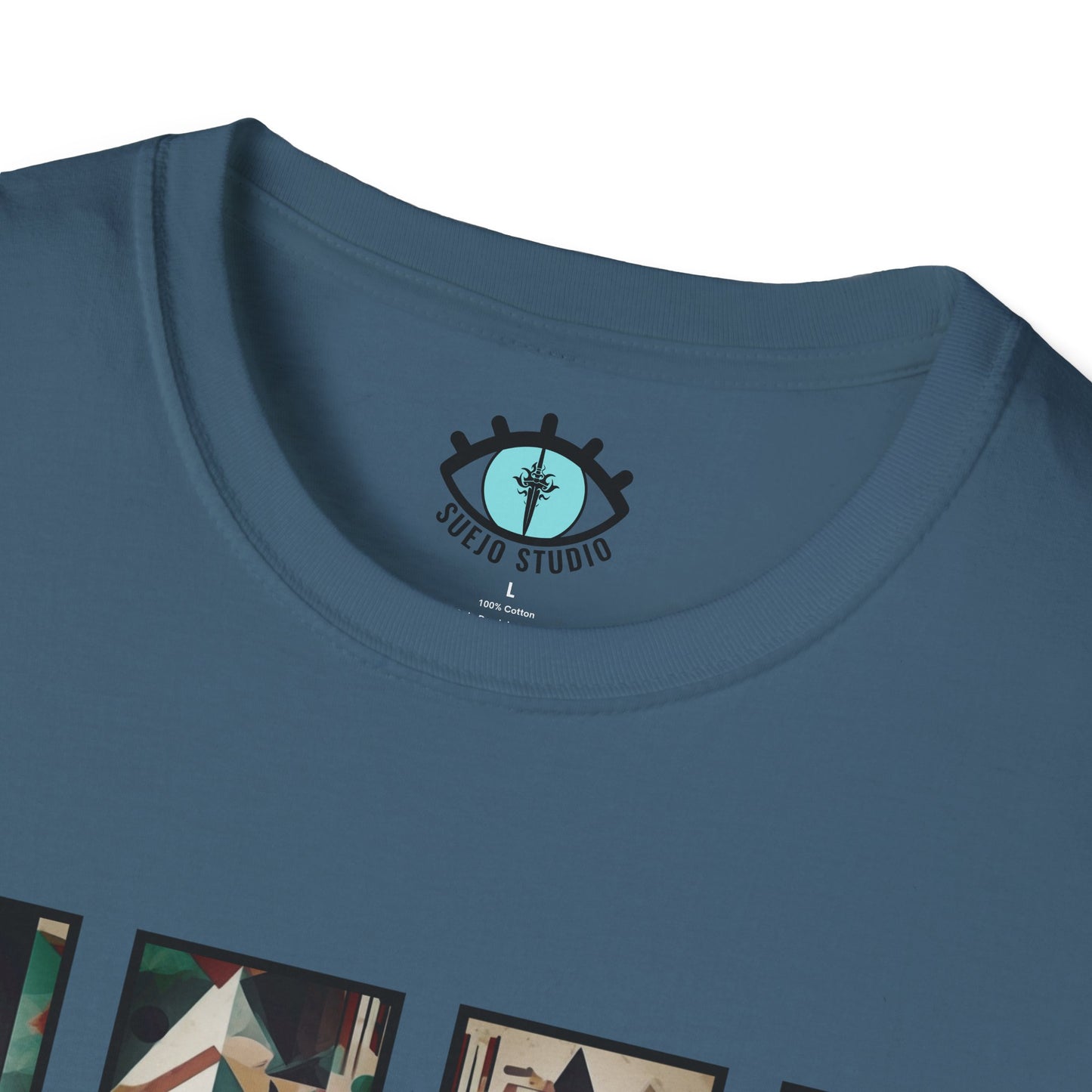 “Cityscape” Abstract Art - Unisex T-Shirt