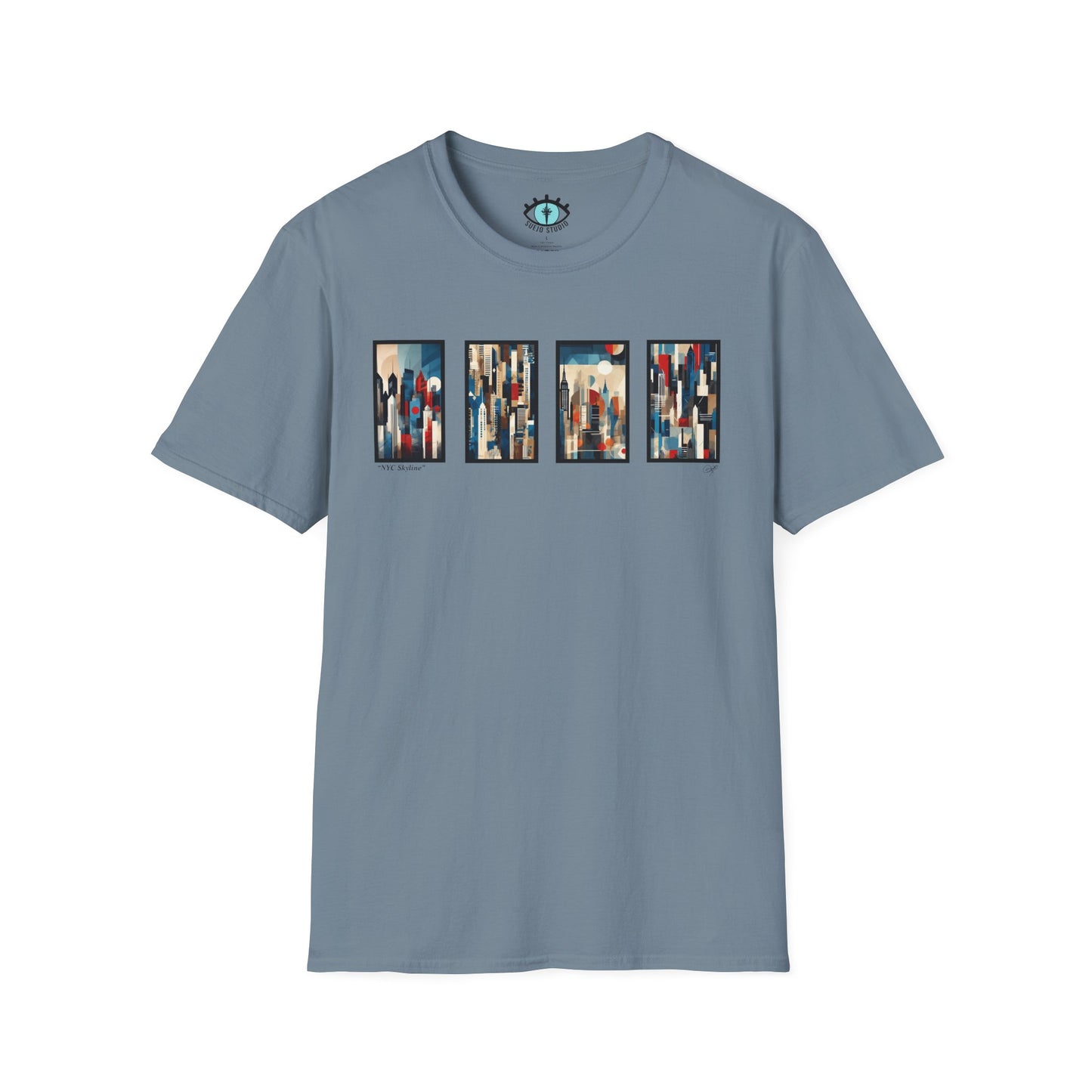 “NYC Skyline” Abstract Art - Unisex T-Shirt