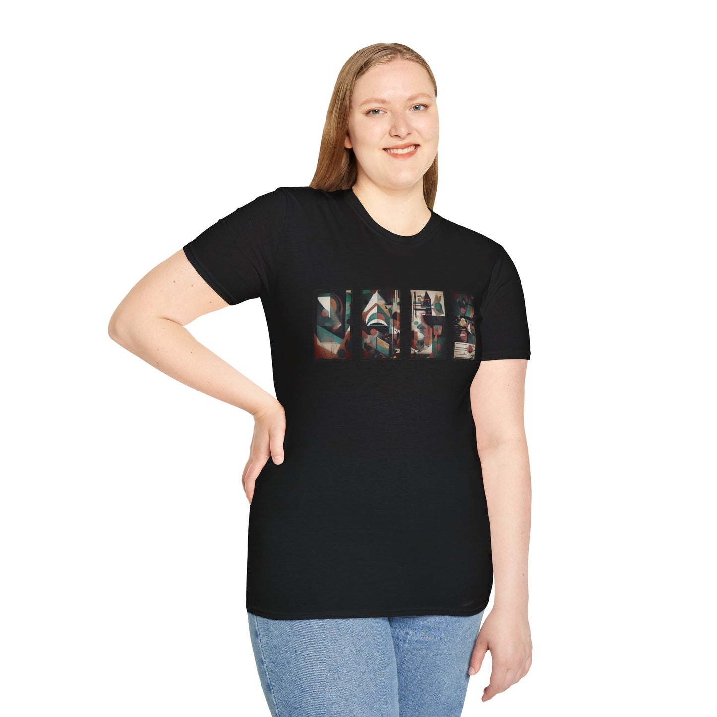 “Cityscape” Abstract Art - Unisex T-Shirt