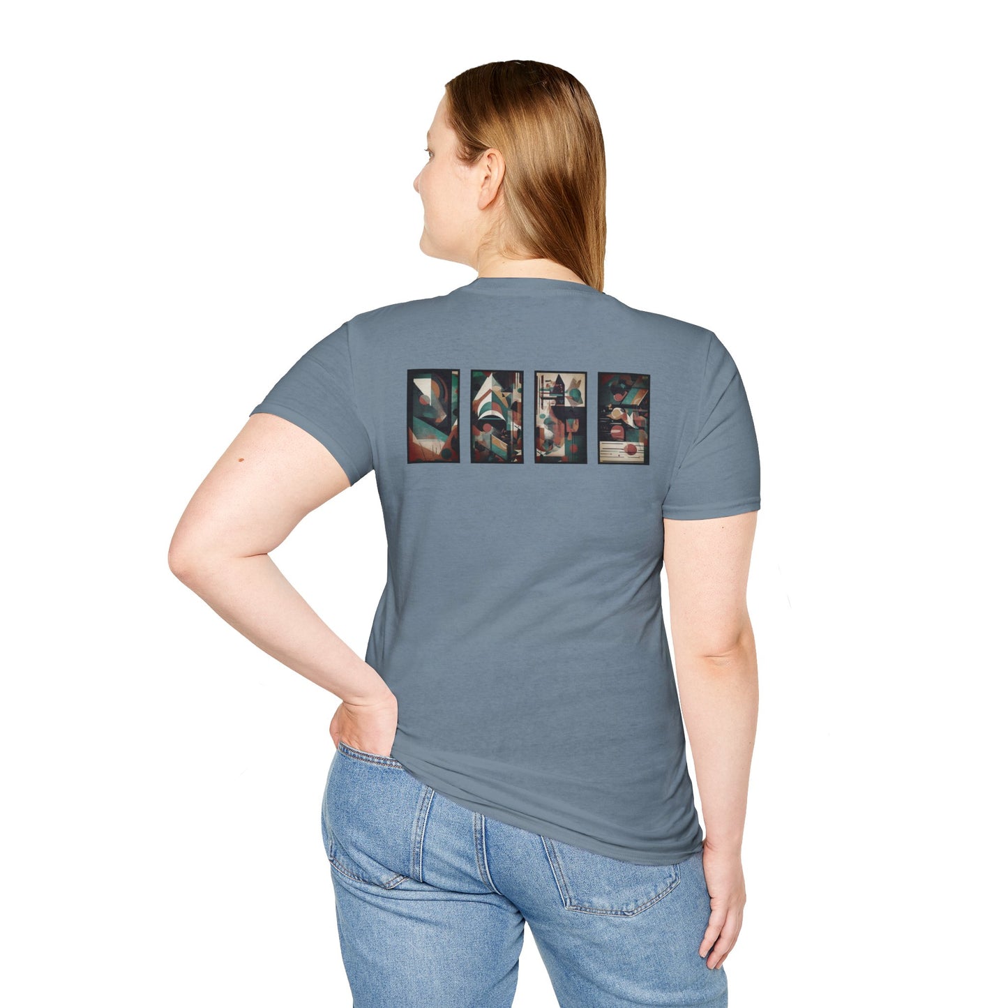 “Cityscape” Abstract Art - Unisex T-Shirt