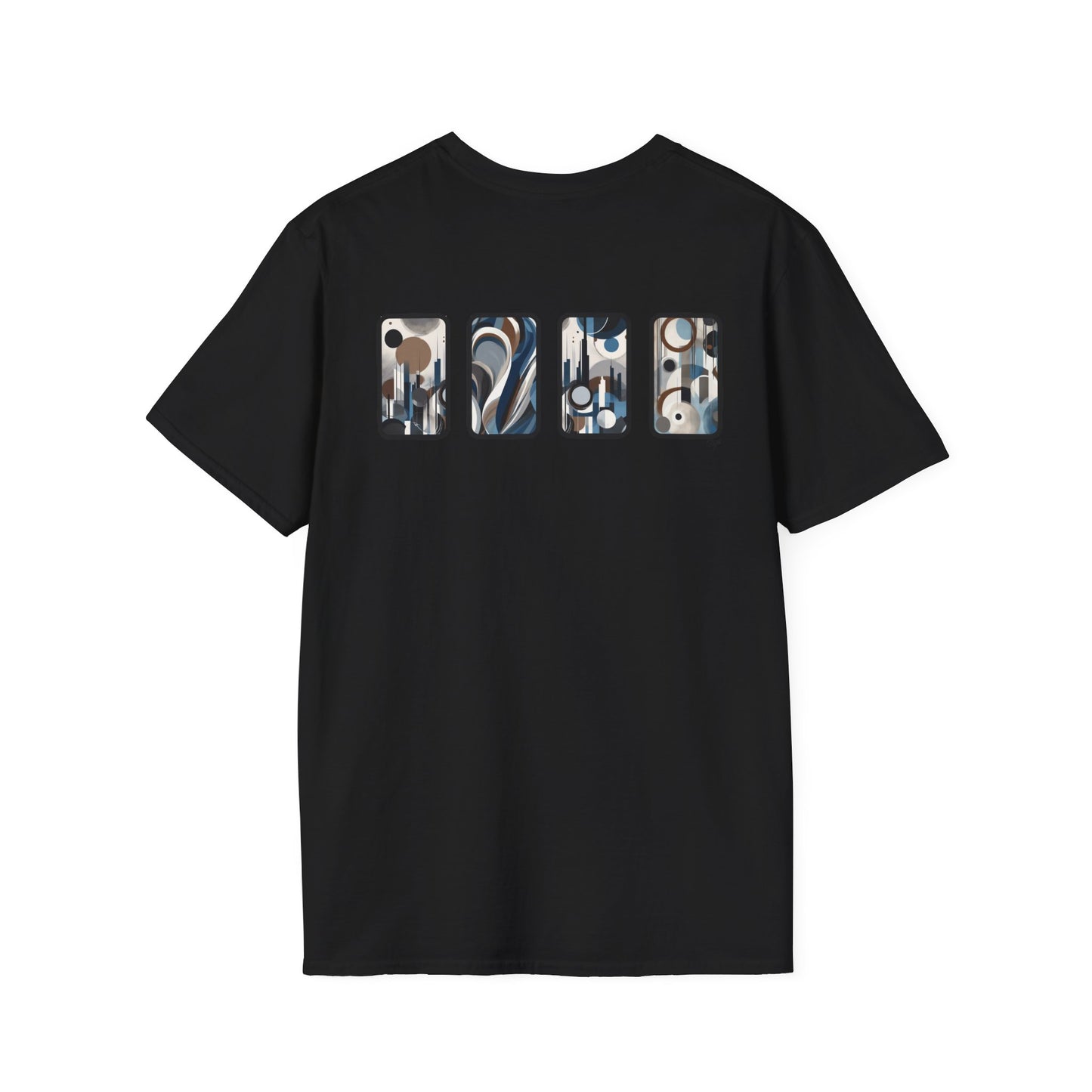 “Skyline” Abstract Art - Unisex T-Shirt