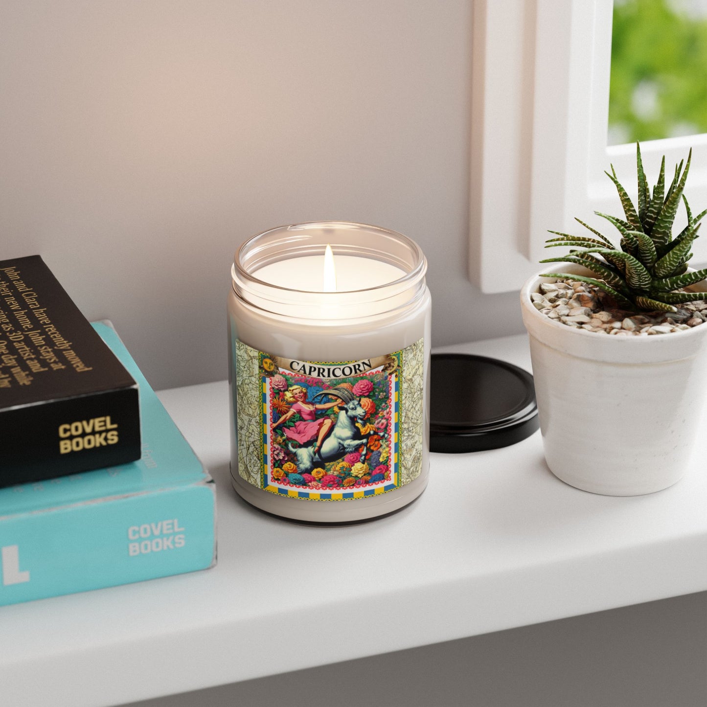 Capricorn (Dec. 22 - Jan. 19) - Zodiac Scented Soy Candle, 9oz