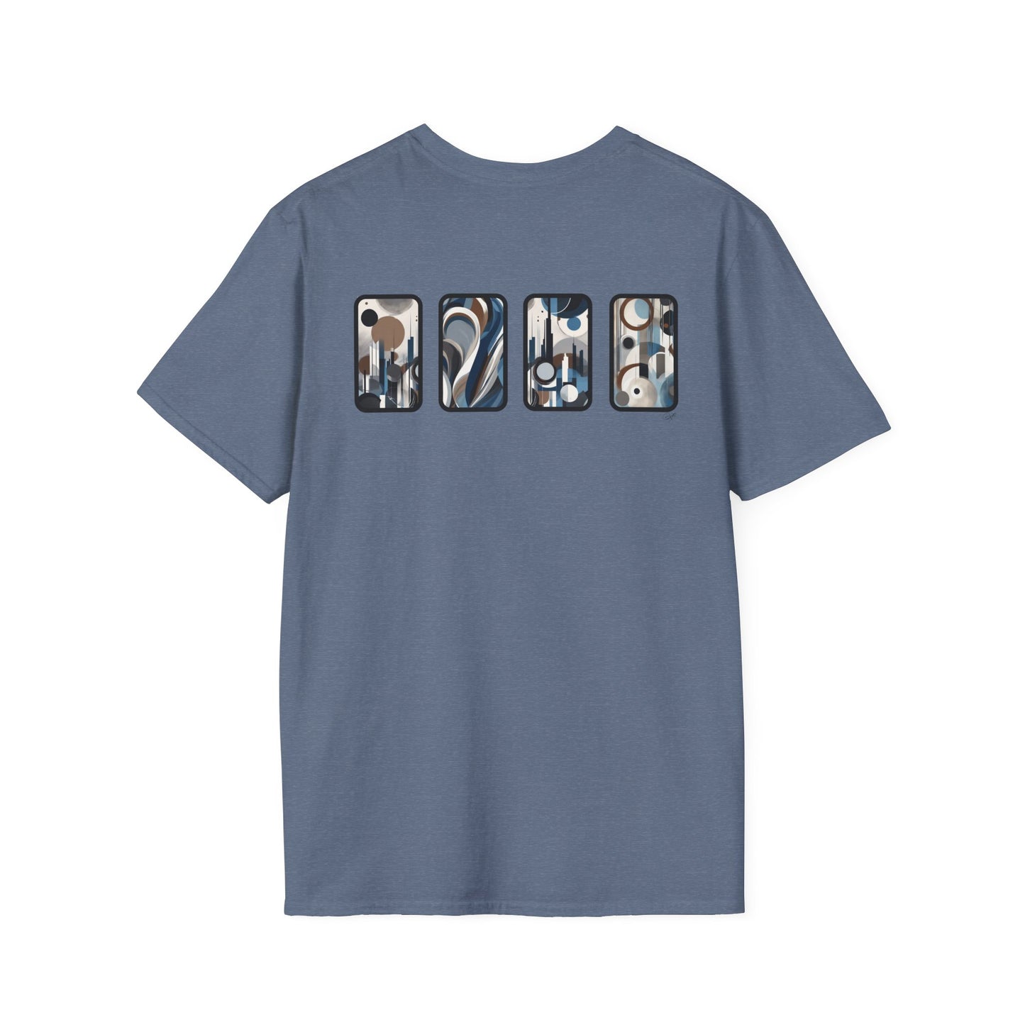“Skyline” Abstract Art - Unisex T-Shirt