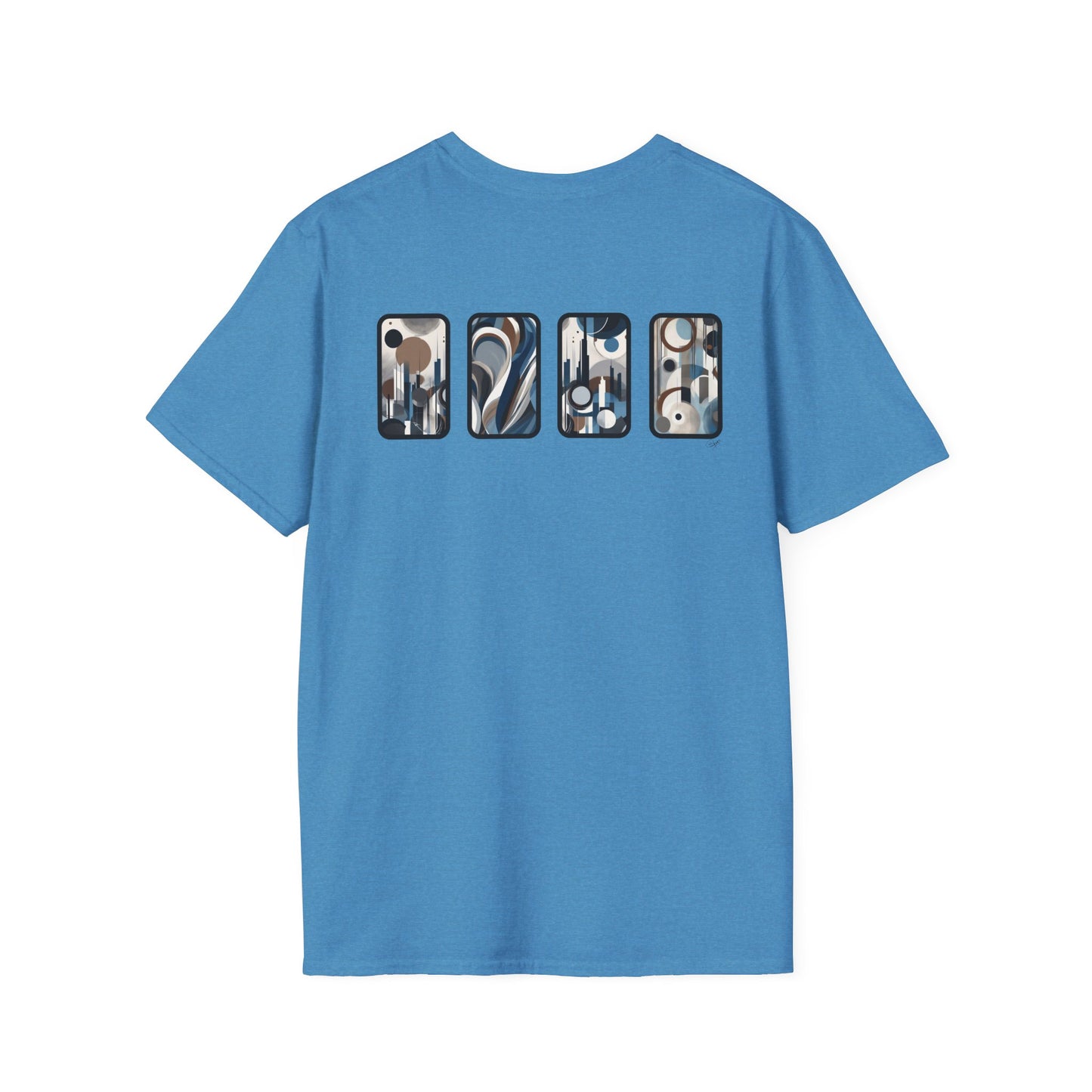 “Skyline” Abstract Art - Unisex T-Shirt