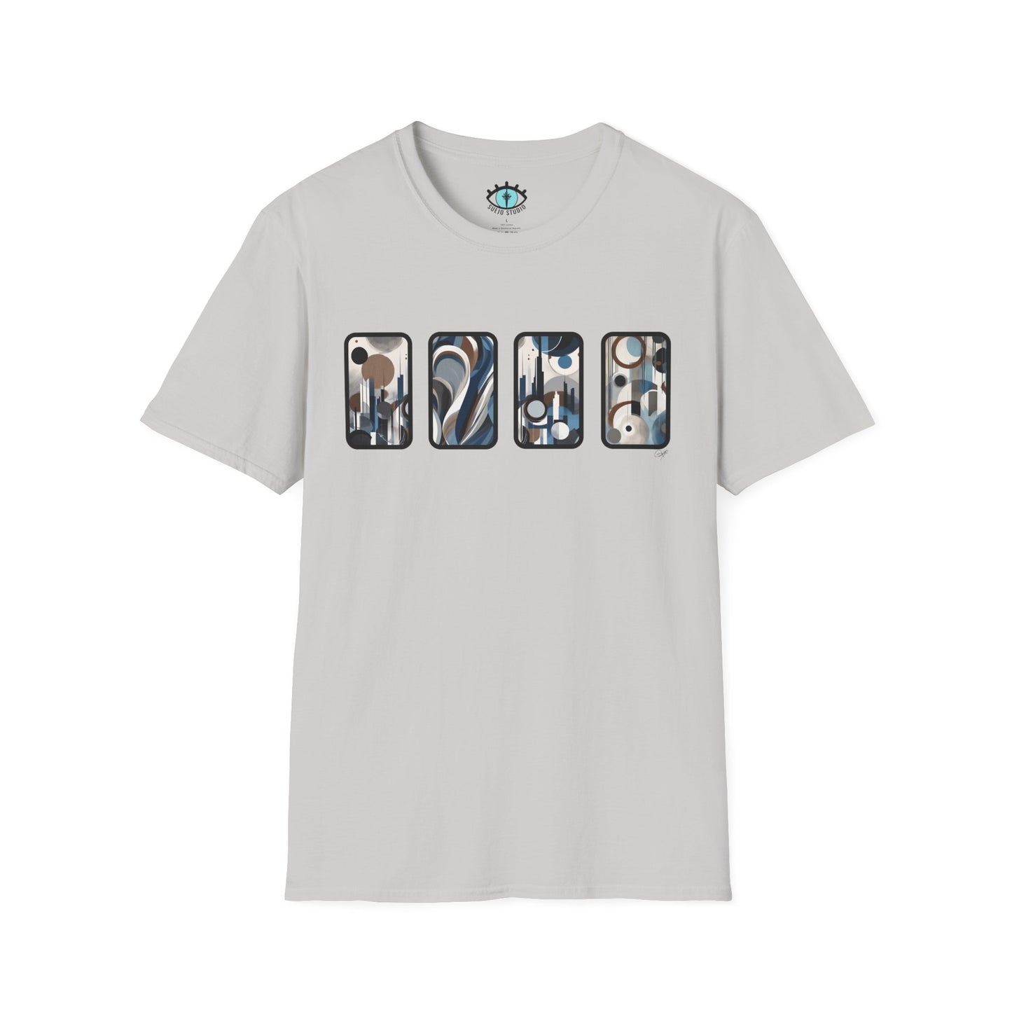 “Skyline” Abstract Art - Unisex T-Shirt