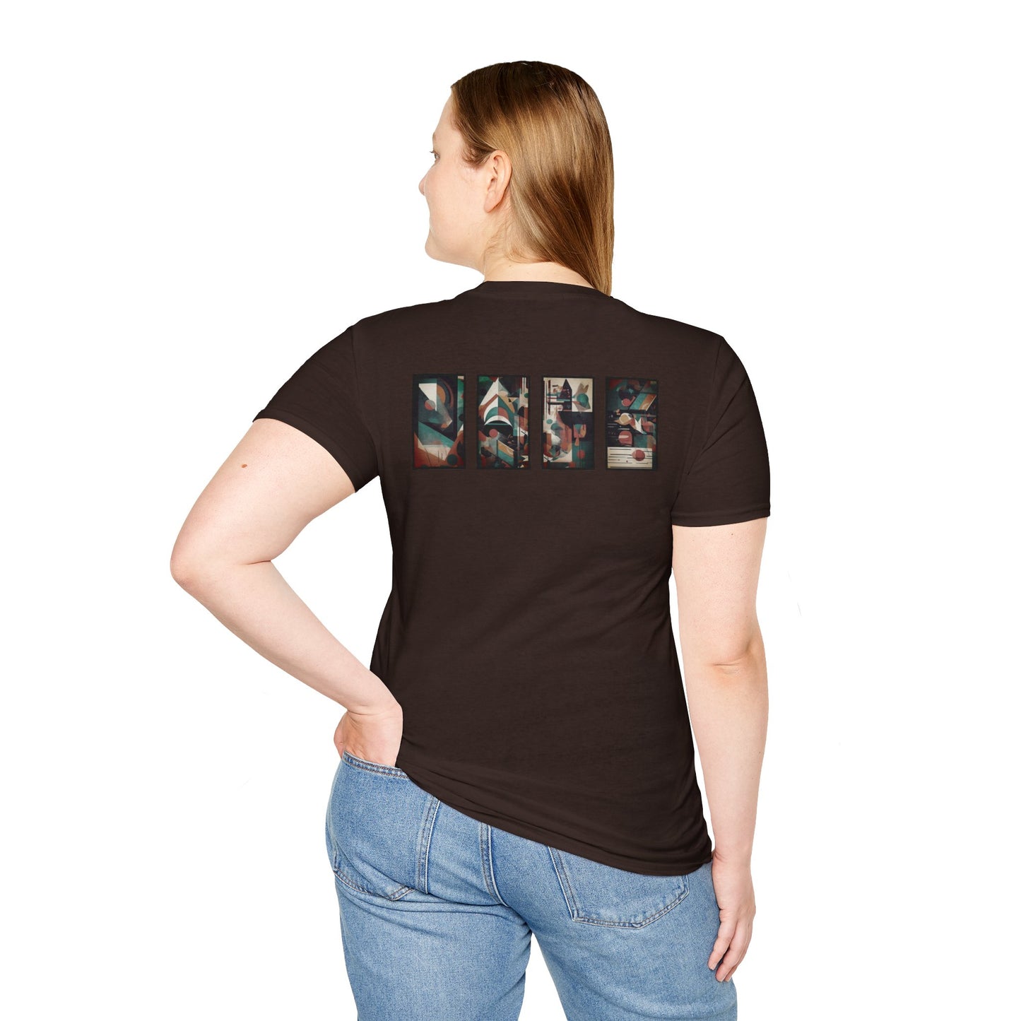 “Cityscape” Abstract Art - Unisex T-Shirt