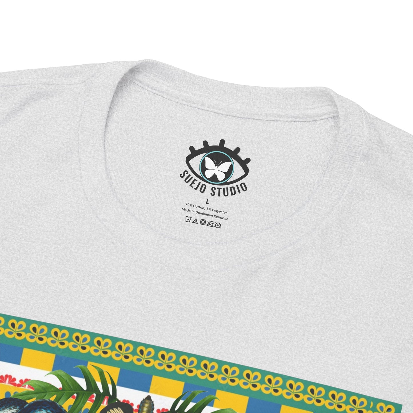 Mona Lisa Medusa - Unisex Cotton T-Shirt