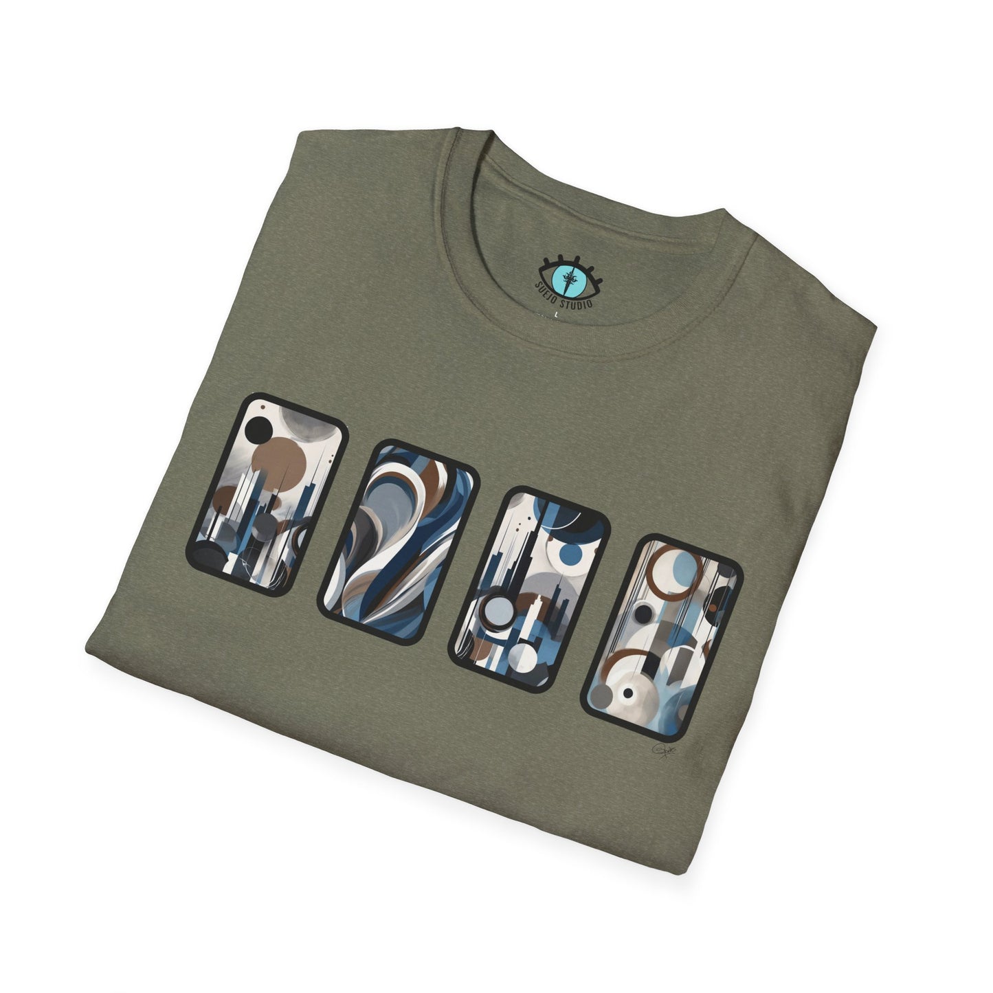 “Skyline” Abstract Art - Unisex T-Shirt
