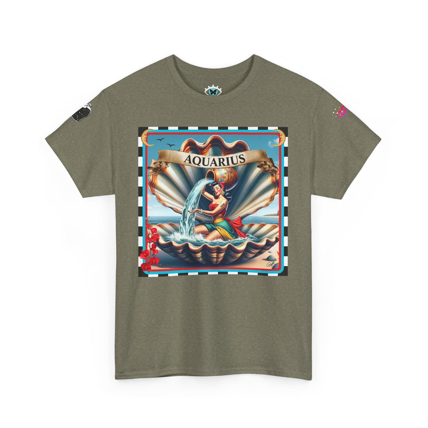 Aquarius - Unisex Cotton T-Shirt