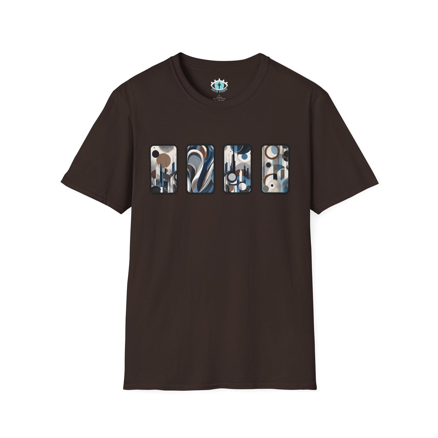 “Skyline” Abstract Art - Unisex T-Shirt