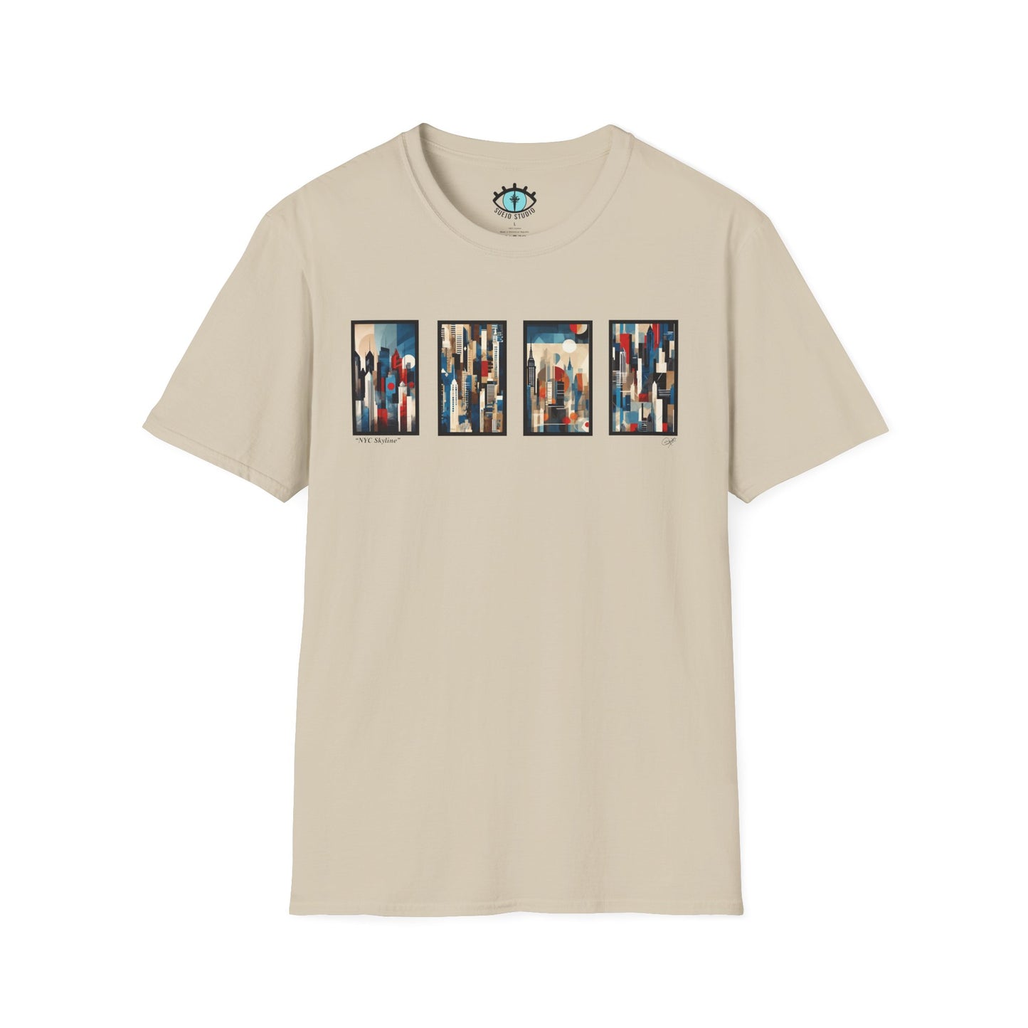 “NYC Skyline” Abstract Art - Unisex T-Shirt