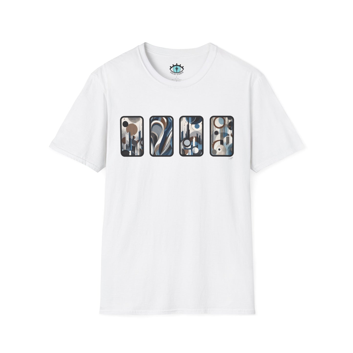 “Skyline” Abstract Art - Unisex T-Shirt