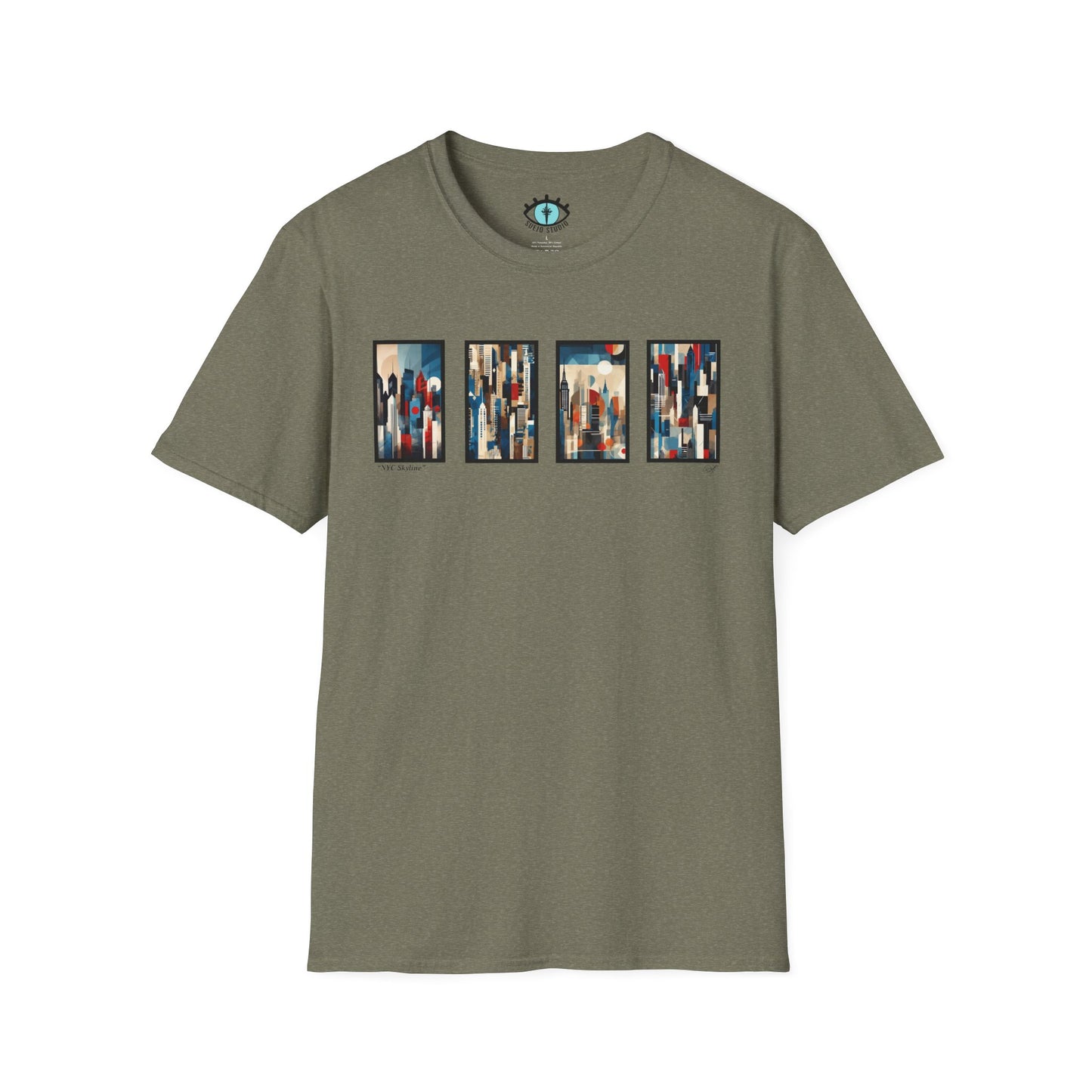 “NYC Skyline” Abstract Art - Unisex T-Shirt