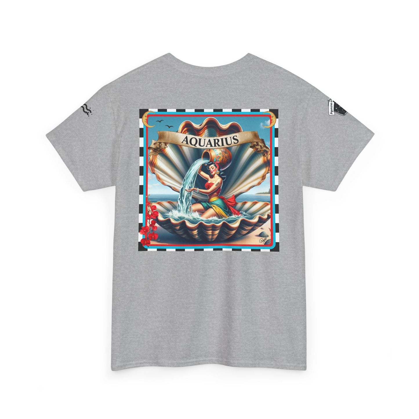 Aquarius - Unisex Cotton T-Shirt