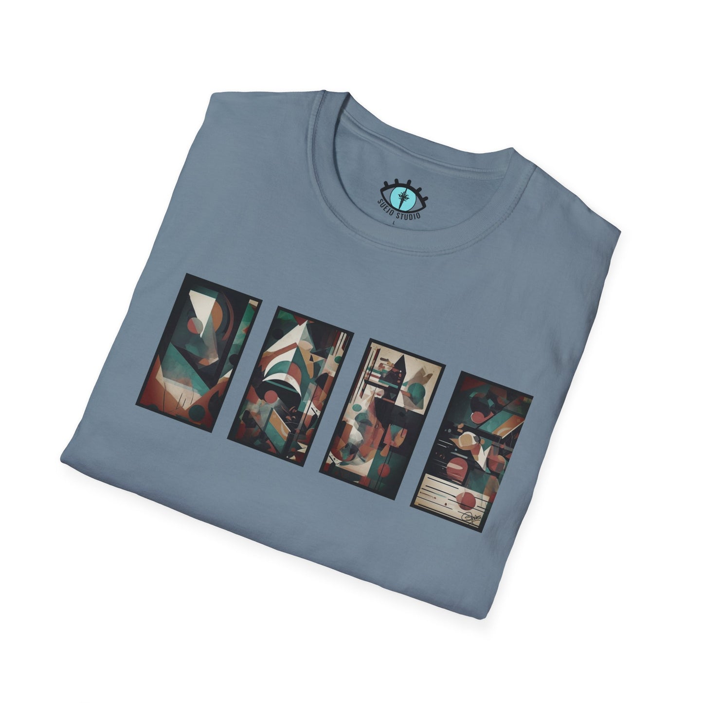 “Cityscape” Abstract Art - Unisex T-Shirt