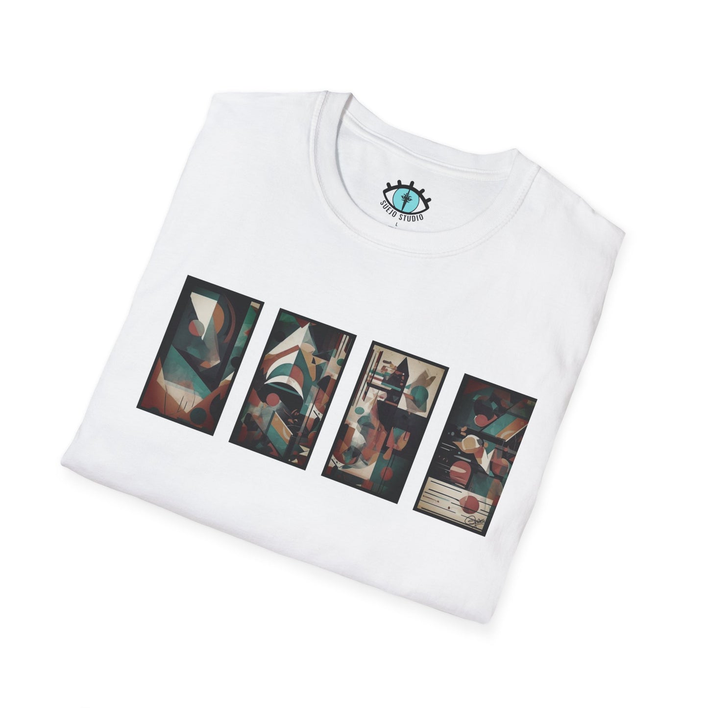 “Cityscape” Abstract Art - Unisex T-Shirt