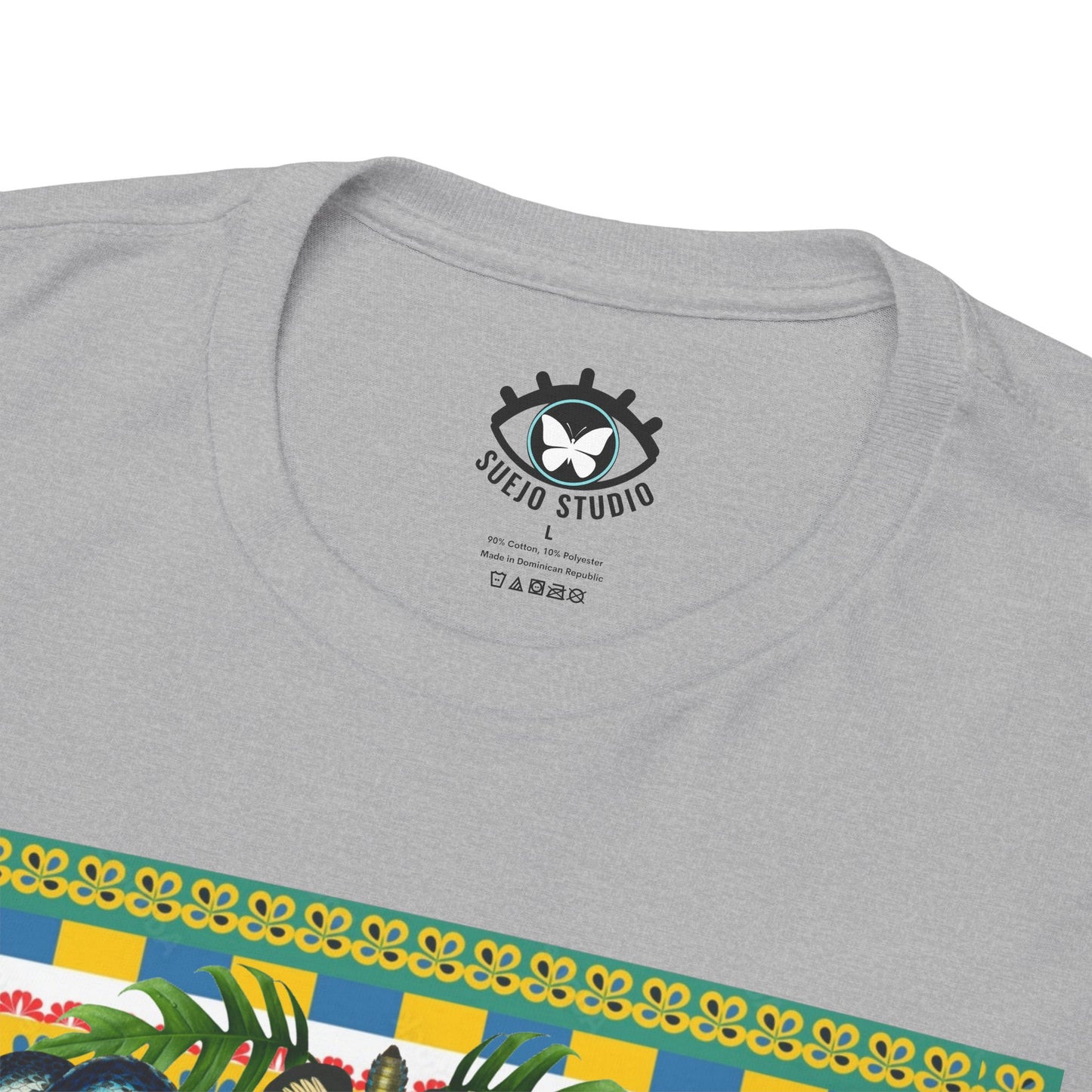 Mona Lisa Medusa - Unisex Cotton T-Shirt