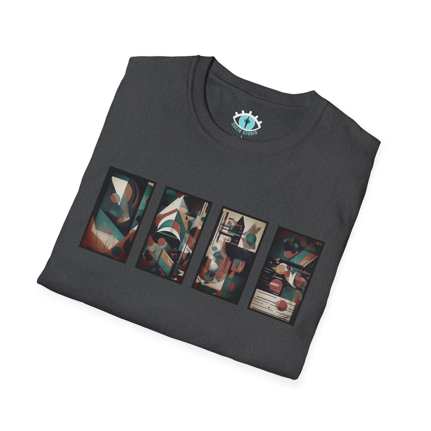 “Cityscape” Abstract Art - Unisex T-Shirt