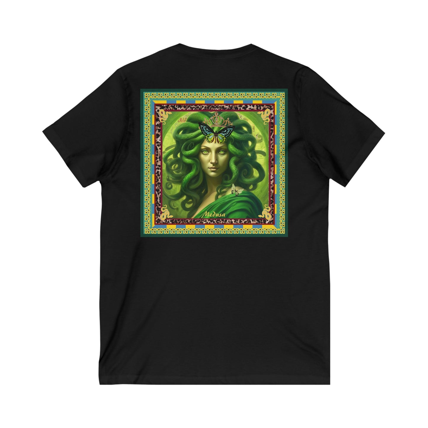 Medusa - Unisex V Neck T-Shirt