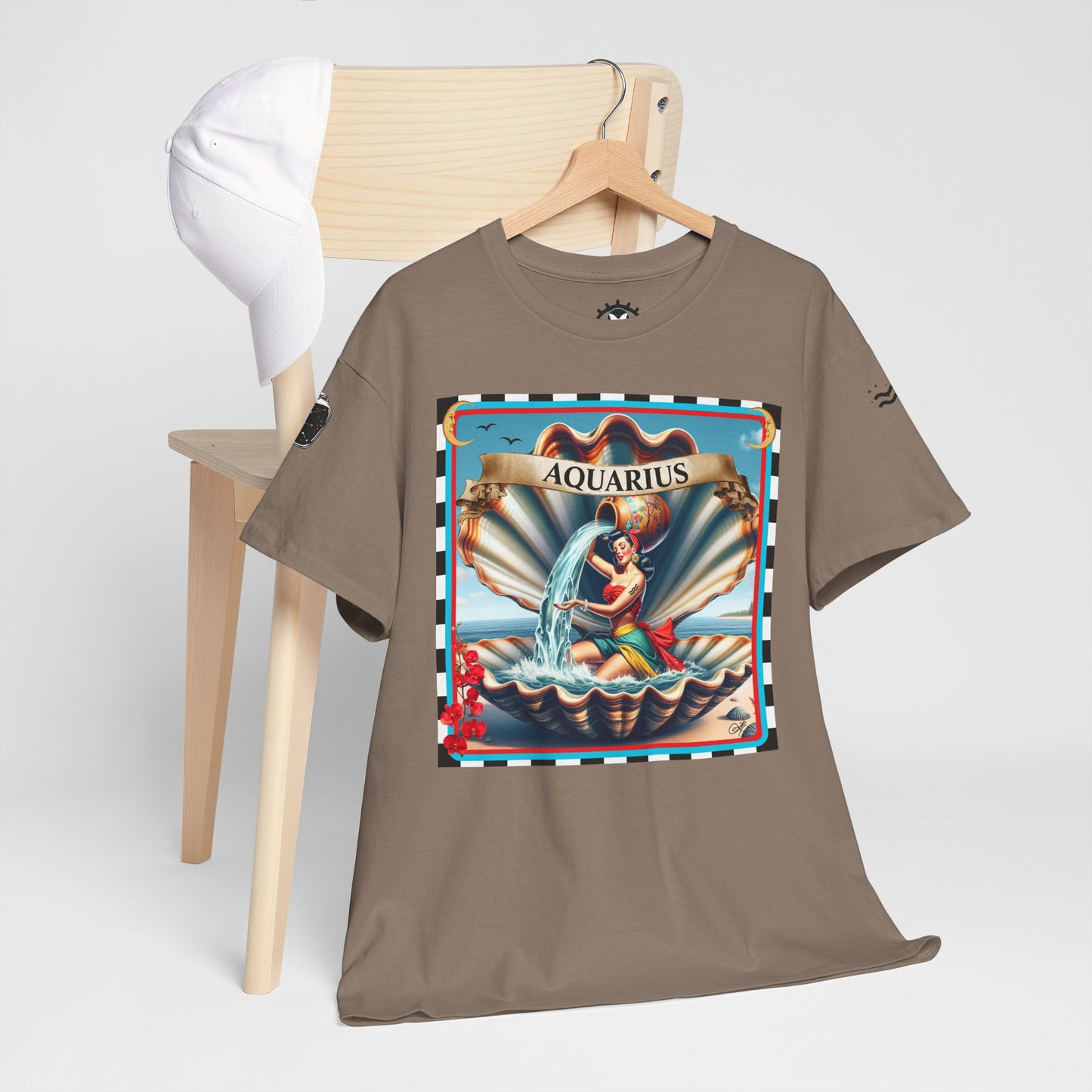 Aquarius - Unisex Cotton T-Shirt