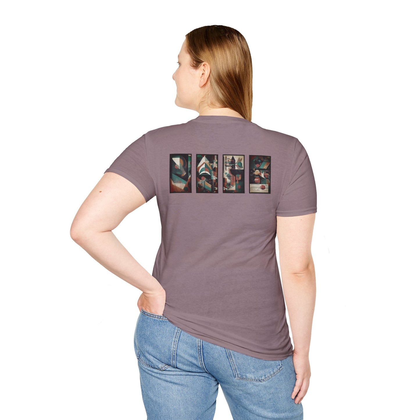 “Cityscape” Abstract Art - Unisex T-Shirt