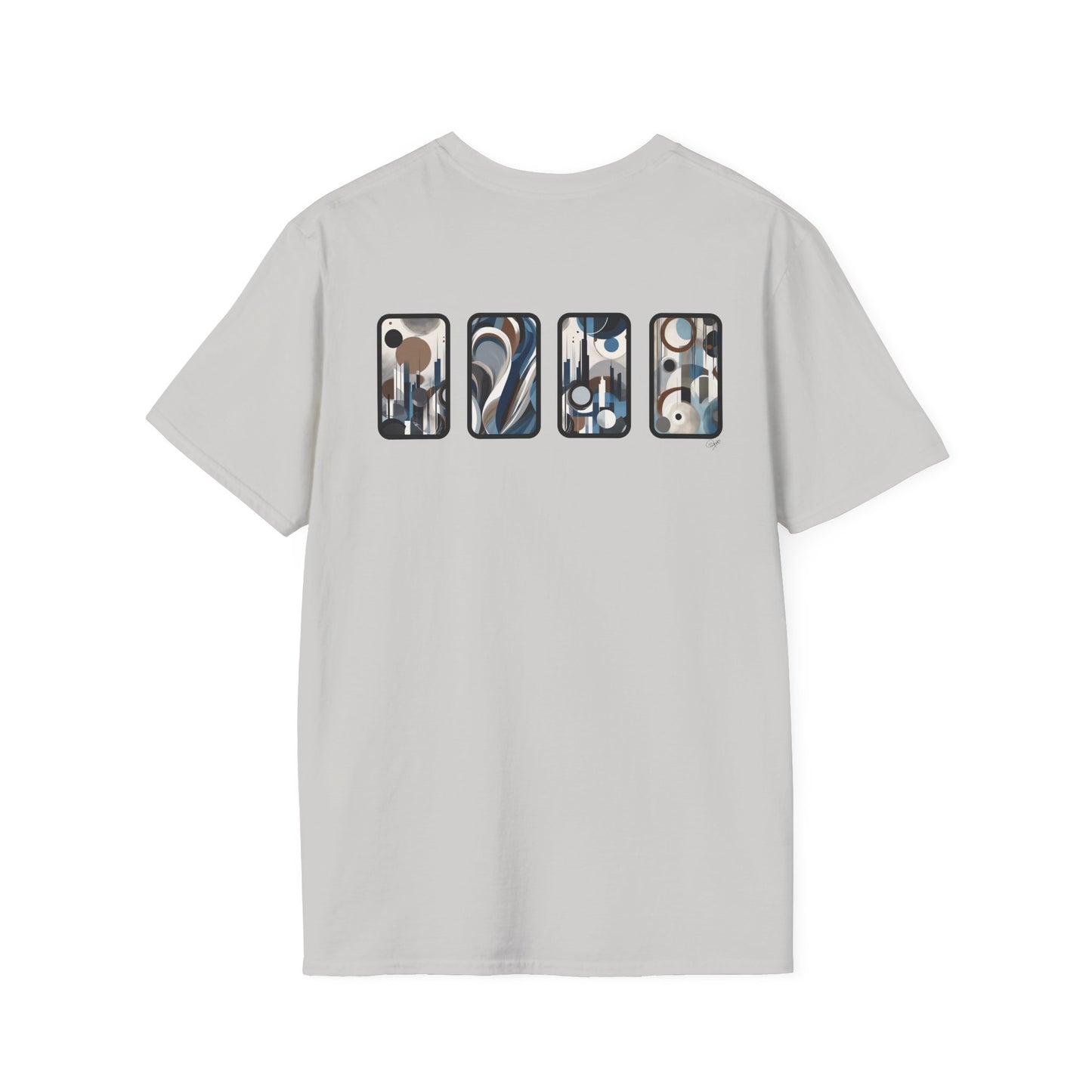 “Skyline” Abstract Art - Unisex T-Shirt