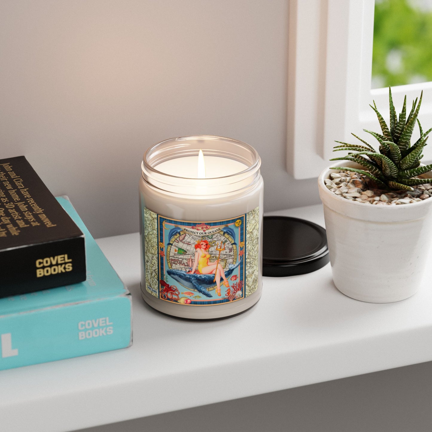 Protect Our Oceans - Scented Soy Candle, 9oz