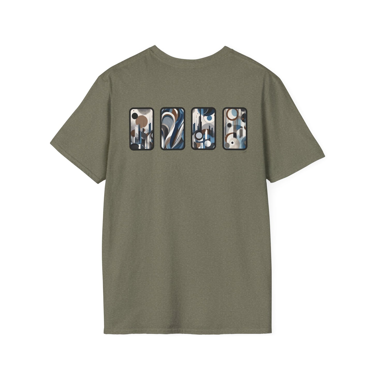 “Skyline” Abstract Art - Unisex T-Shirt