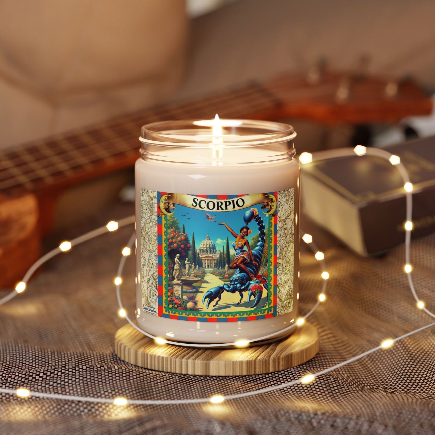 Scorpio (Oct 23 - Nov 21) - Zodiac Scented Soy Candle, 9oz