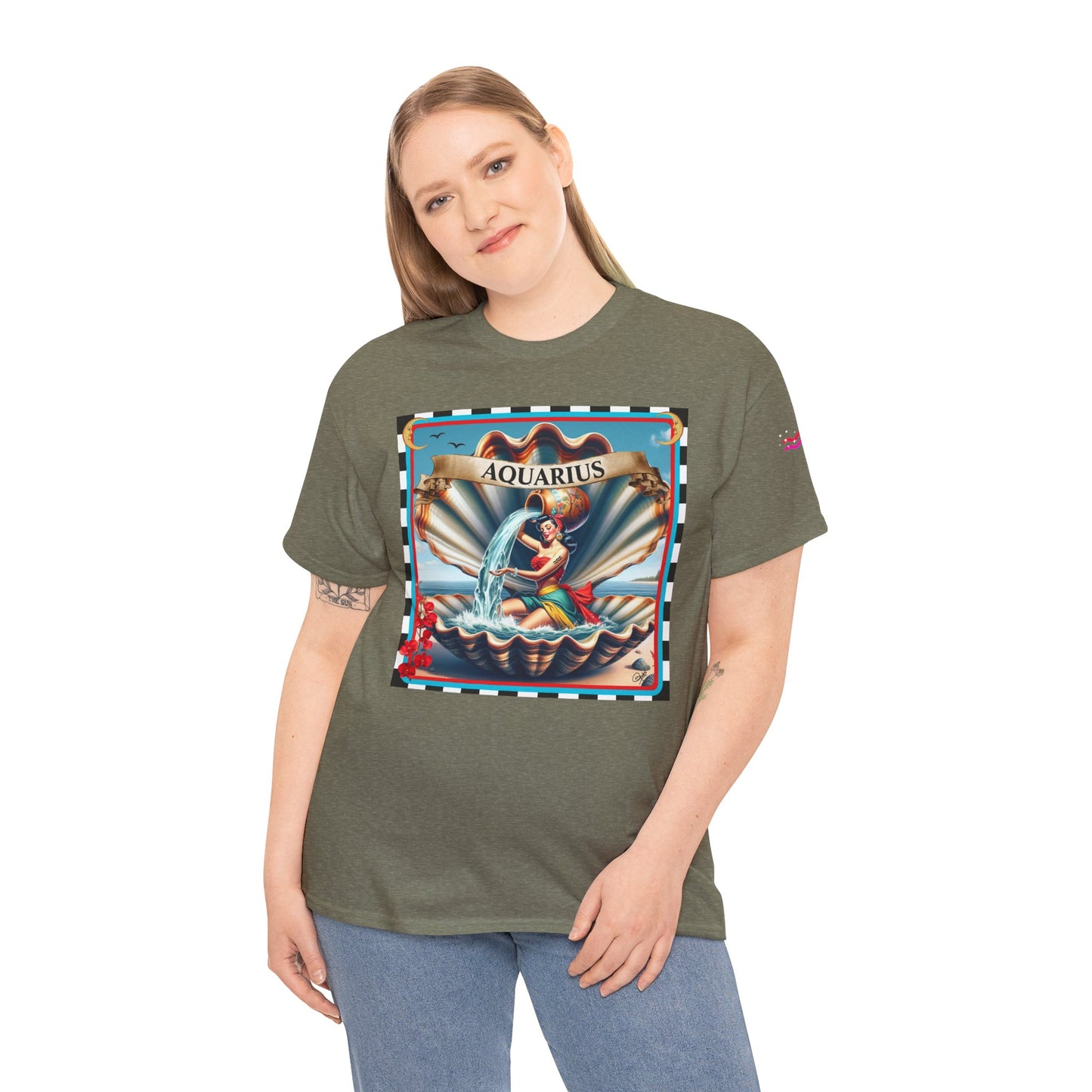 Aquarius - Unisex Cotton T-Shirt