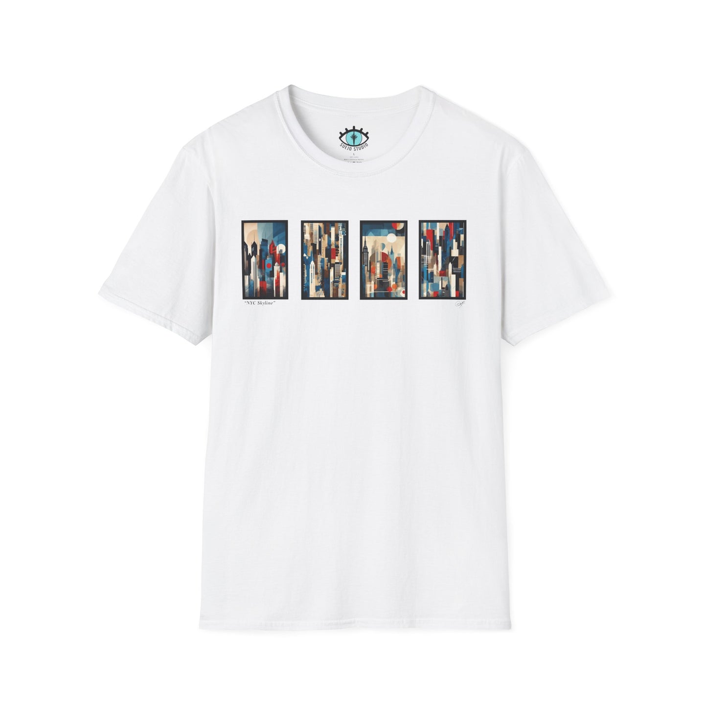 “NYC Skyline” Abstract Art - Unisex T-Shirt
