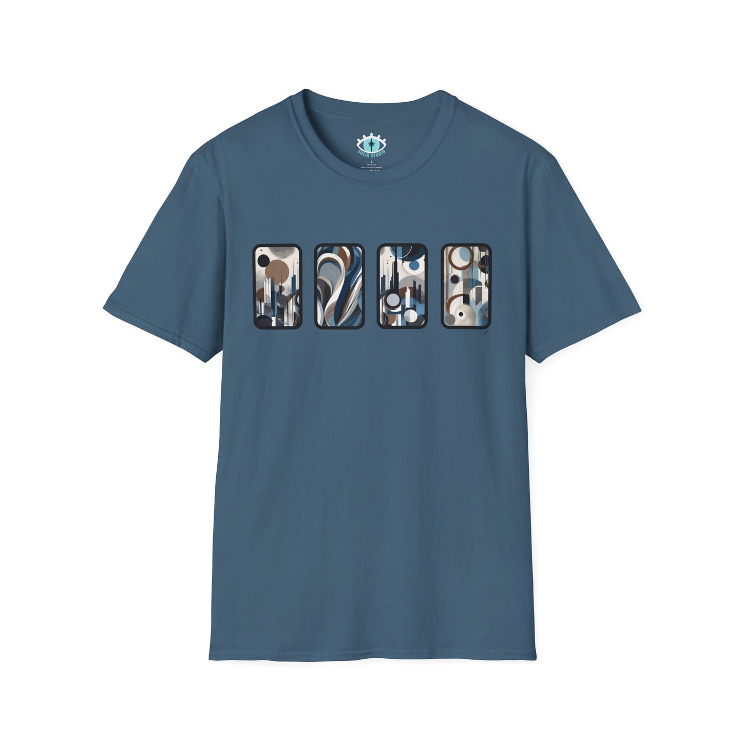 “Skyline” Abstract Art - Unisex T-Shirt