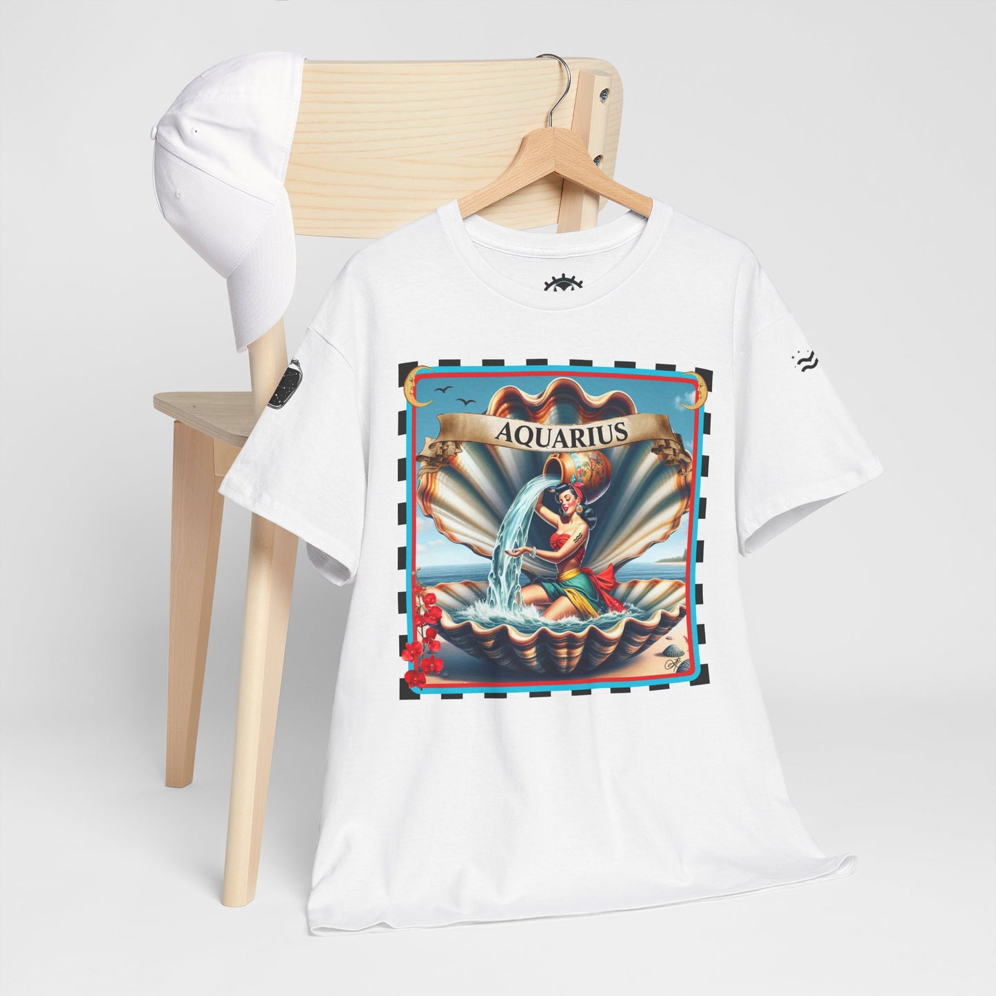Aquarius - Unisex Cotton T-Shirt