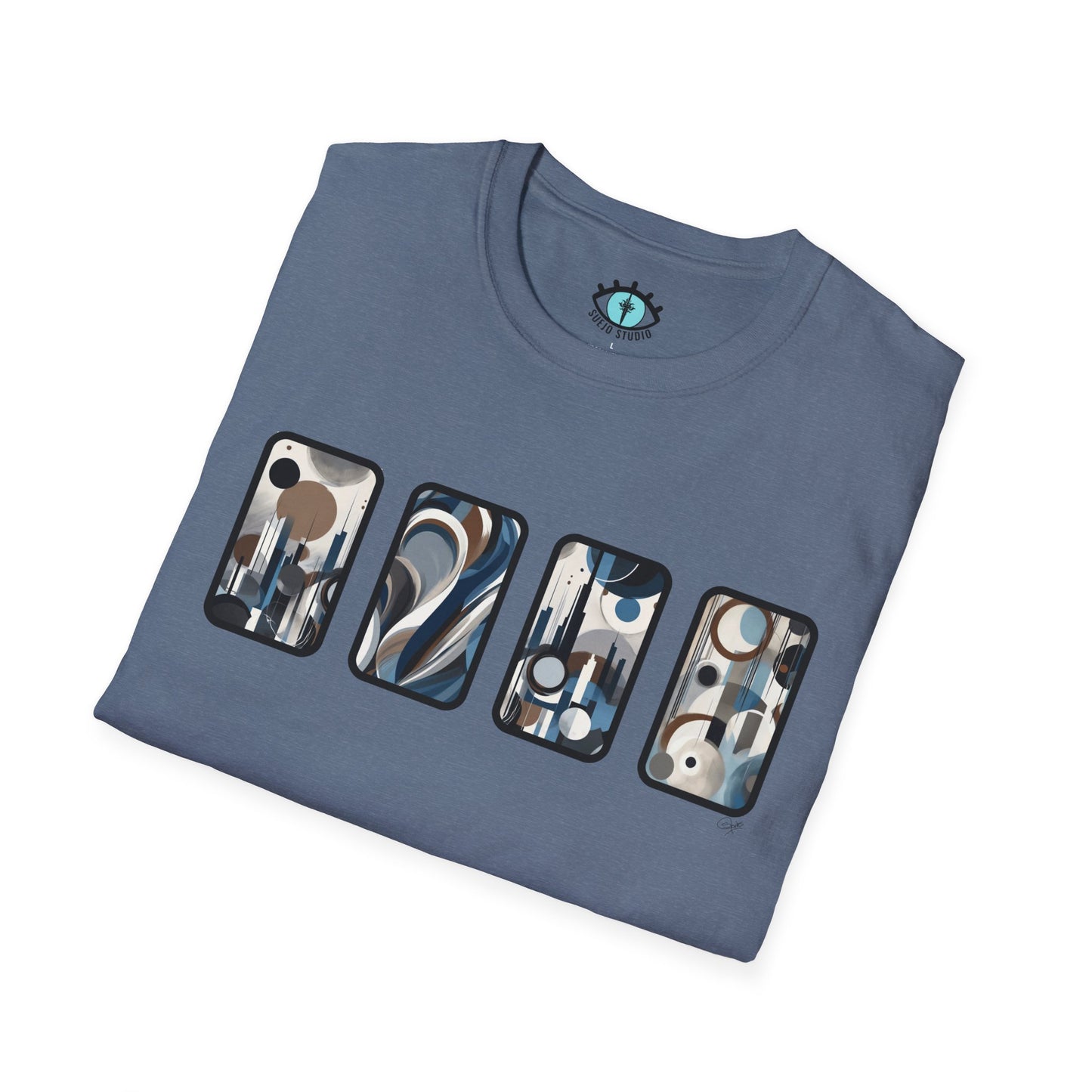“Skyline” Abstract Art - Unisex T-Shirt