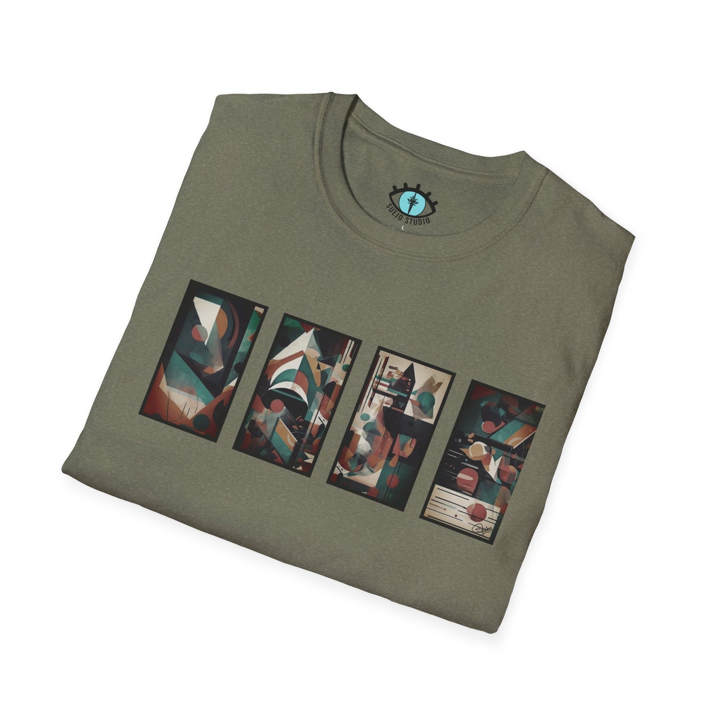 “Cityscape” Abstract Art - Unisex T-Shirt
