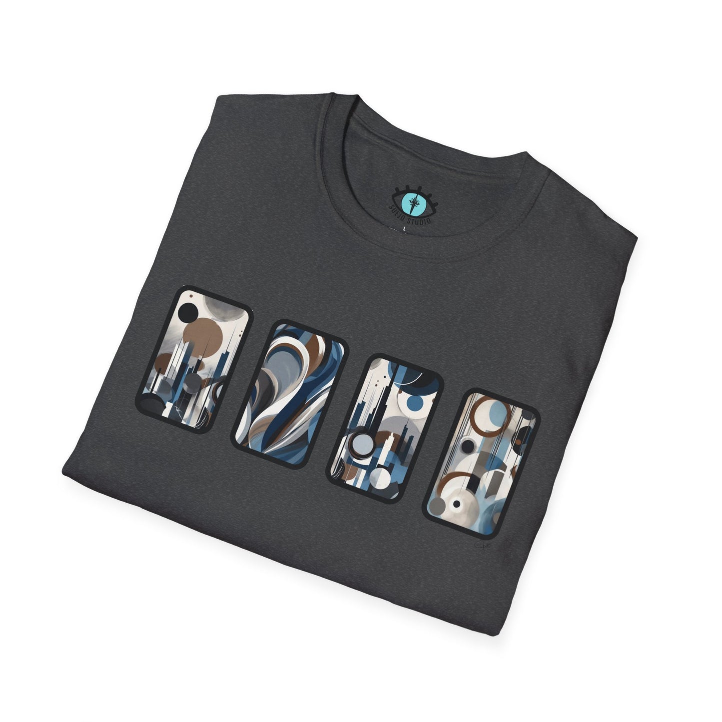 “Skyline” Abstract Art - Unisex T-Shirt