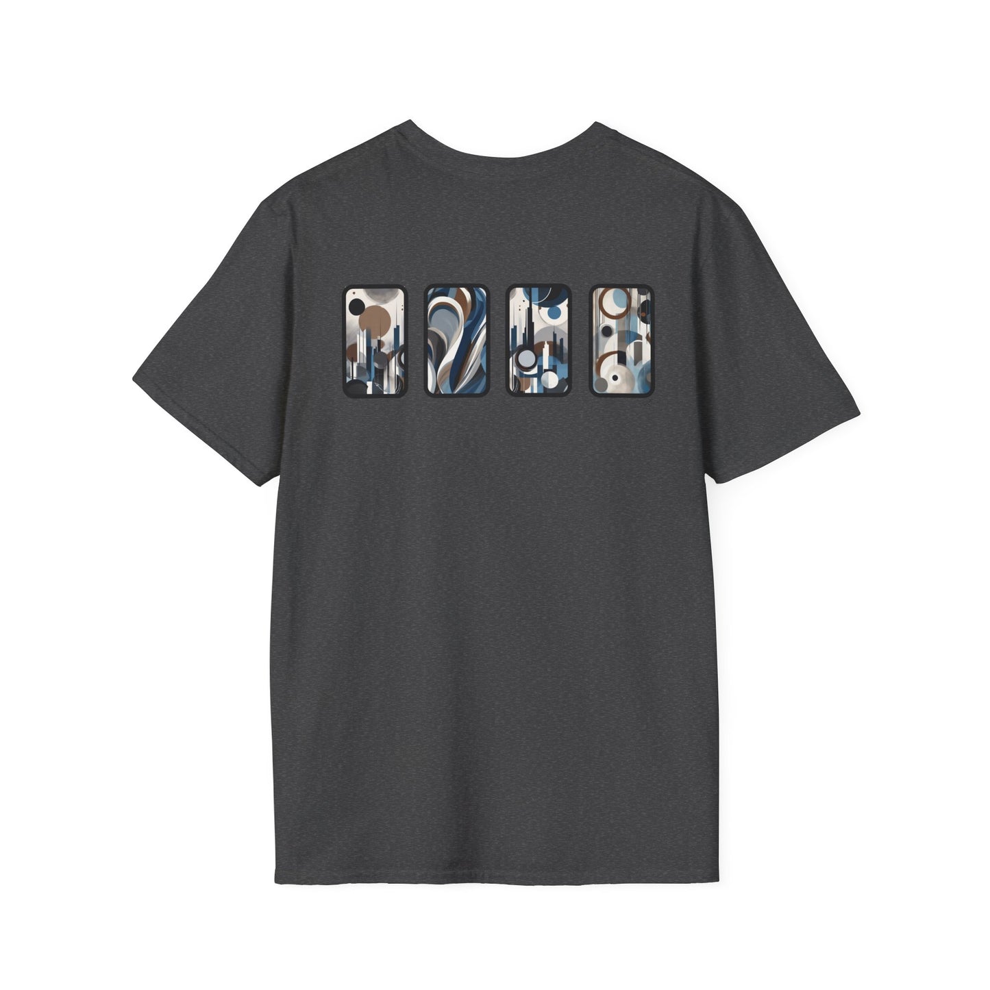 “Skyline” Abstract Art - Unisex T-Shirt