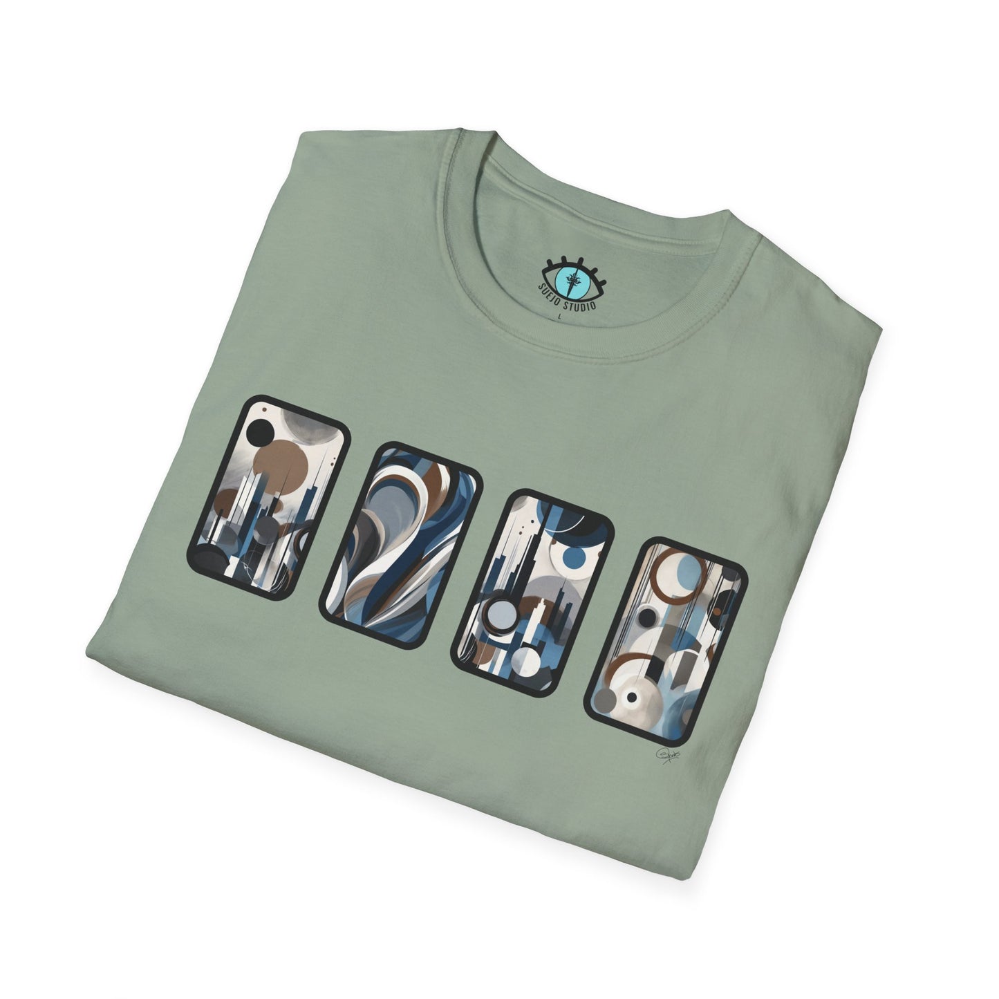 “Skyline” Abstract Art - Unisex T-Shirt