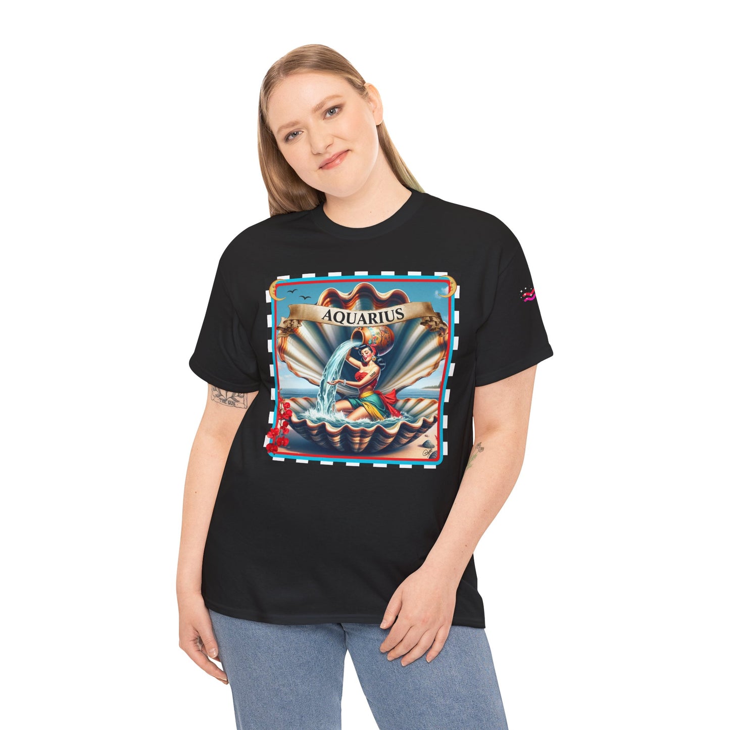 Aquarius - Unisex Cotton T-Shirt