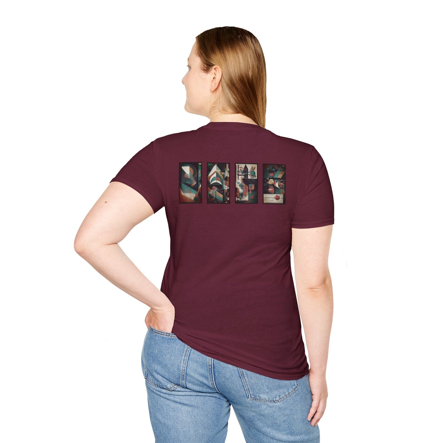 “Cityscape” Abstract Art - Unisex T-Shirt