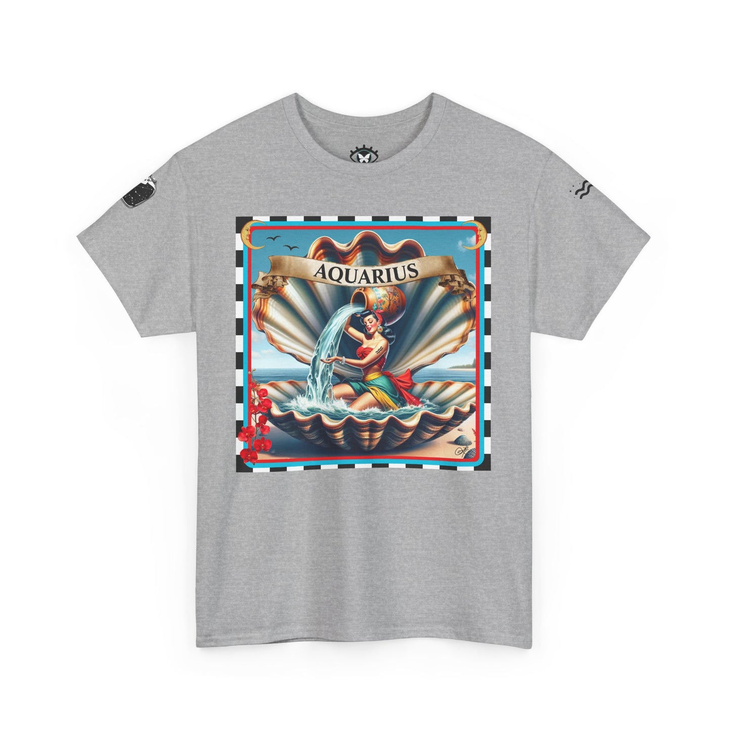 Aquarius - Unisex Cotton T-Shirt