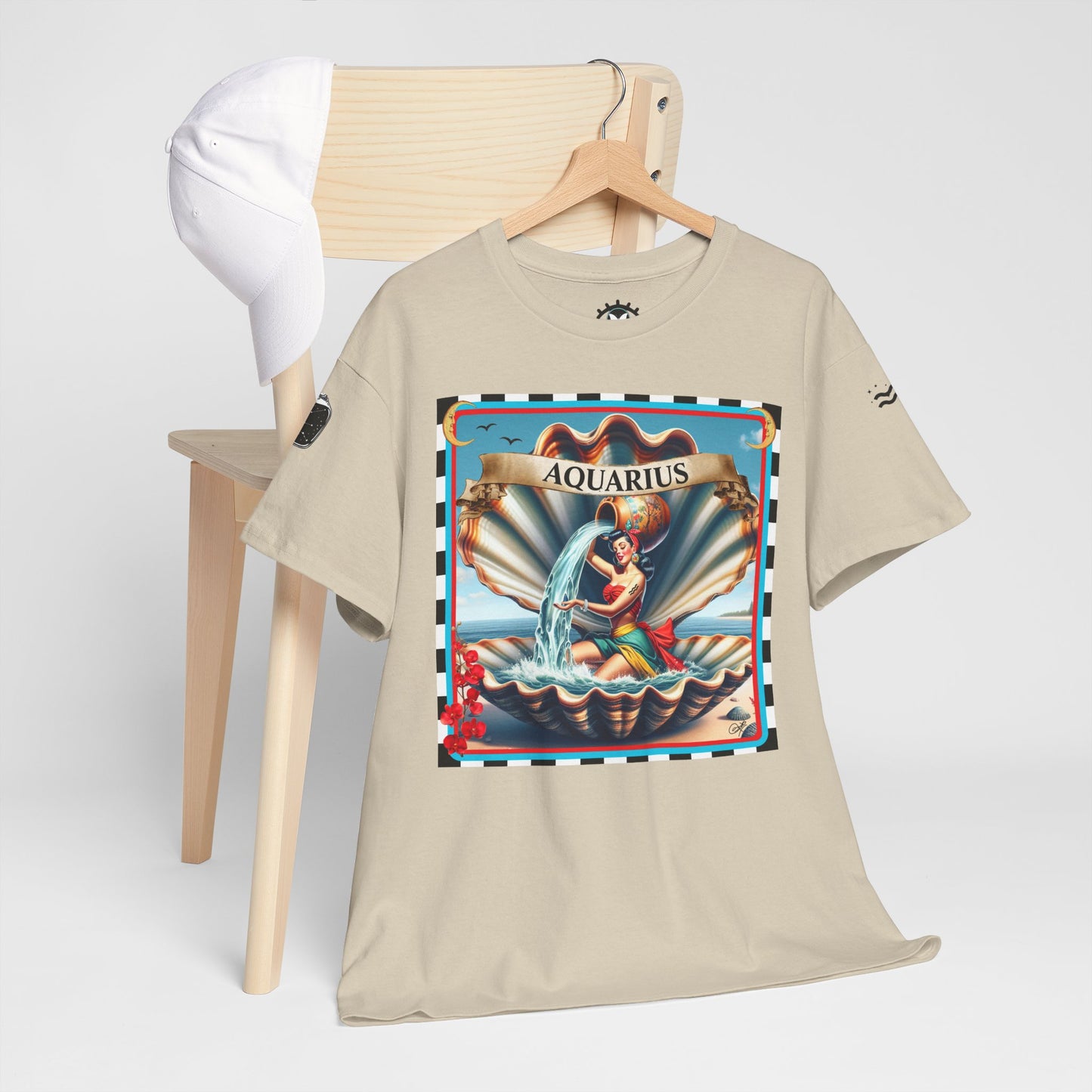 Aquarius - Unisex Cotton T-Shirt
