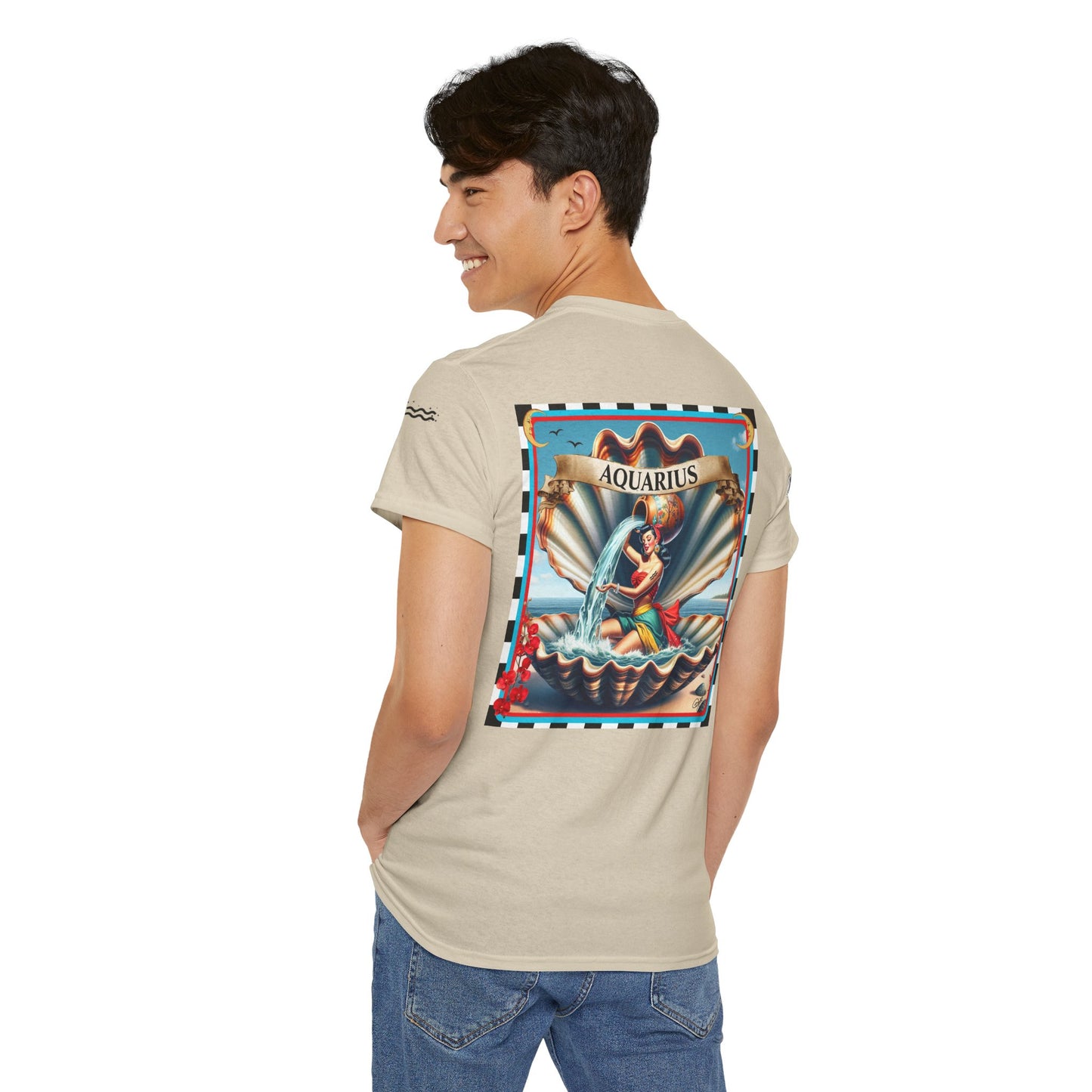 Aquarius - Unisex Cotton T-Shirt